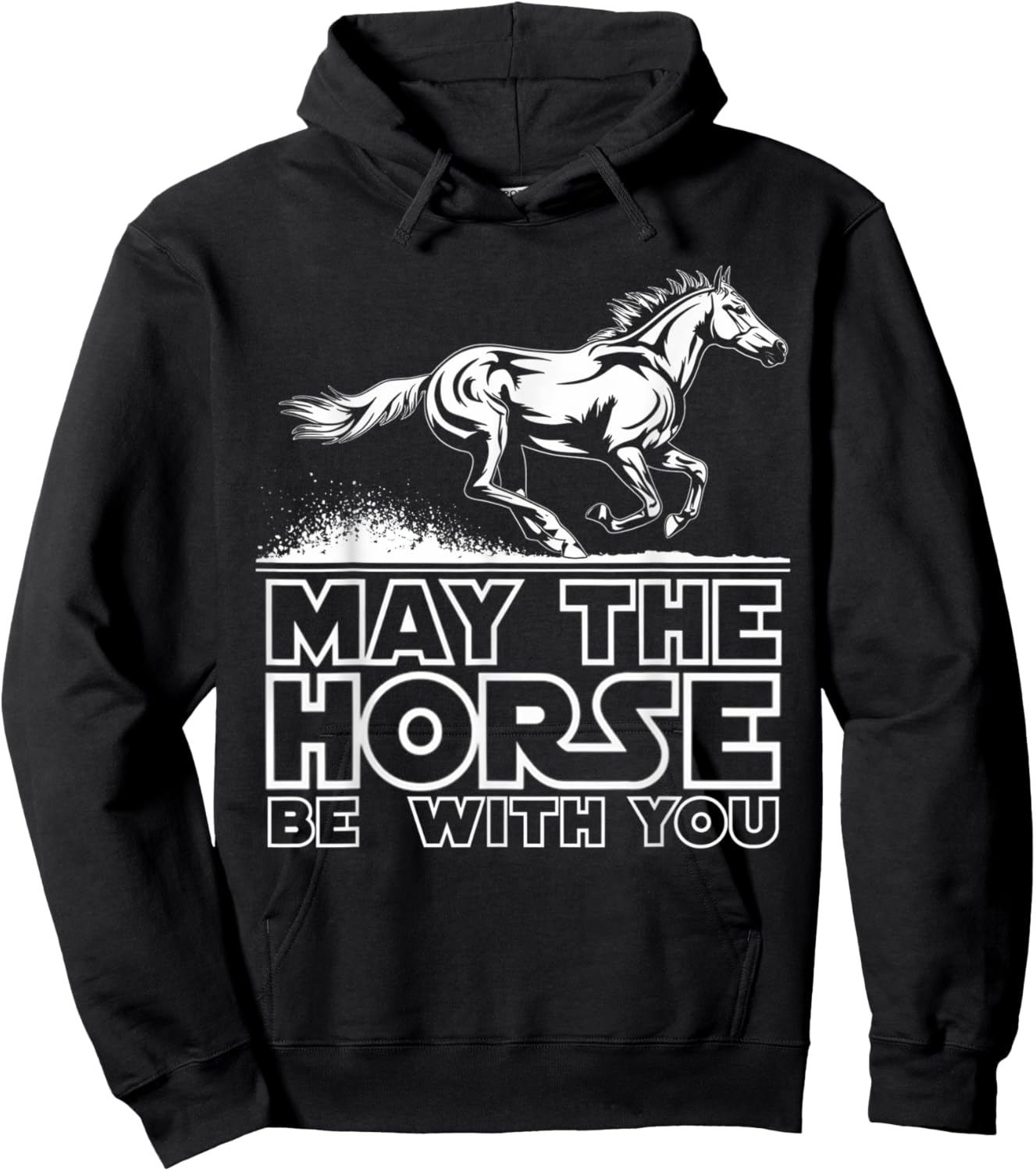 Horse Shirts for Girls Funny Horse Riding Gifts Horse Show Hoodie - Hoodie | Black