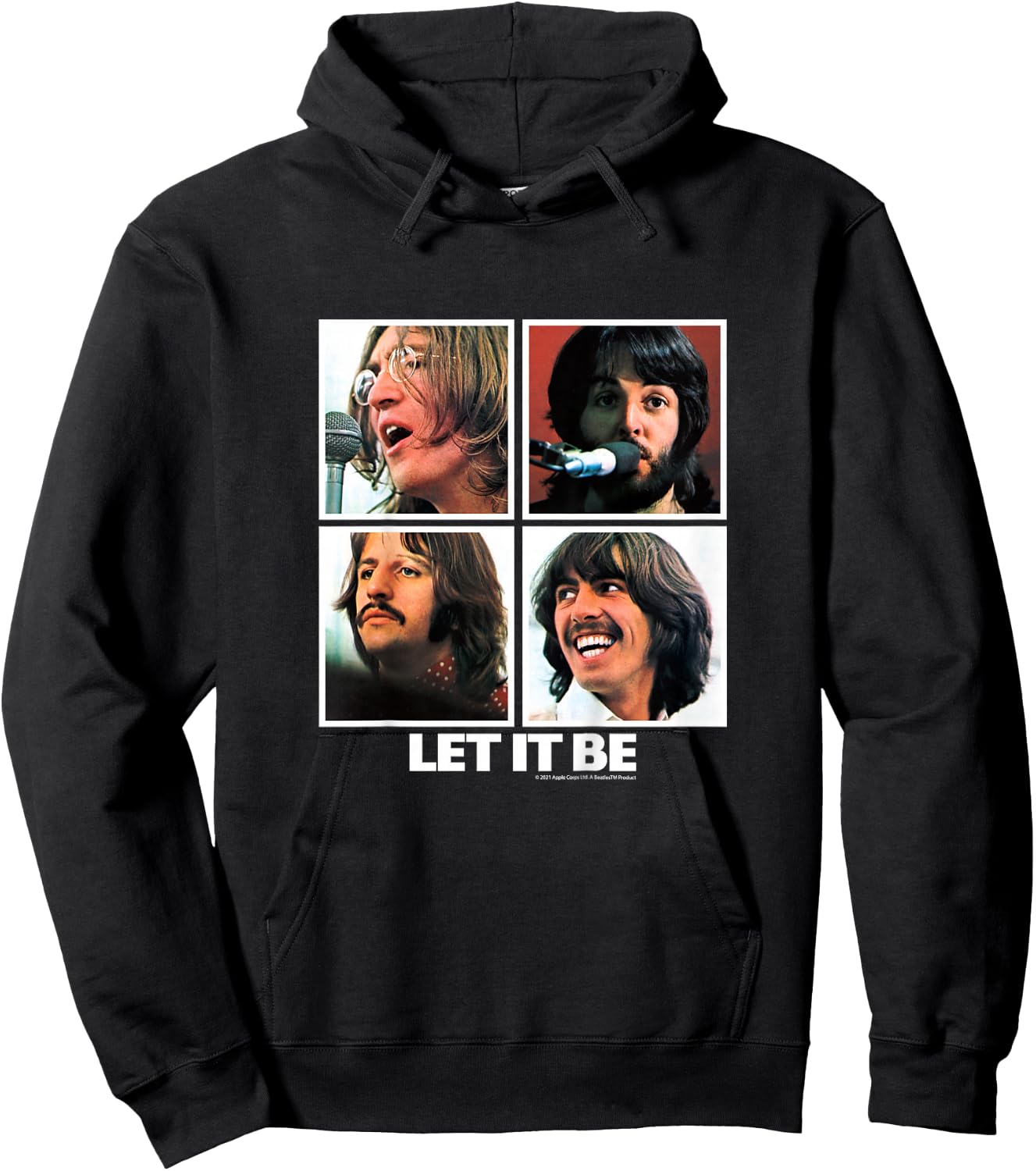 The Beatles - Let it Be Hoodie - Hoodie | Black