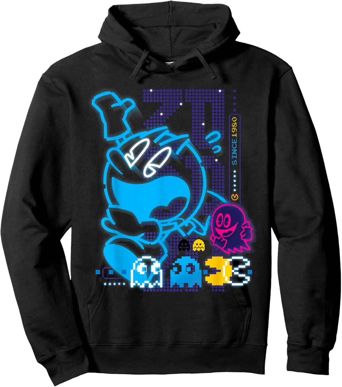 Pac-man Hoodie - Hoodie | Black