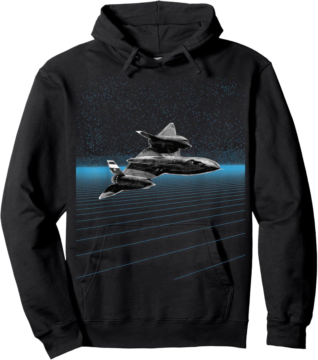 SR-71 Blackbird - Collectable Military Hoodie - Hoodie | Black