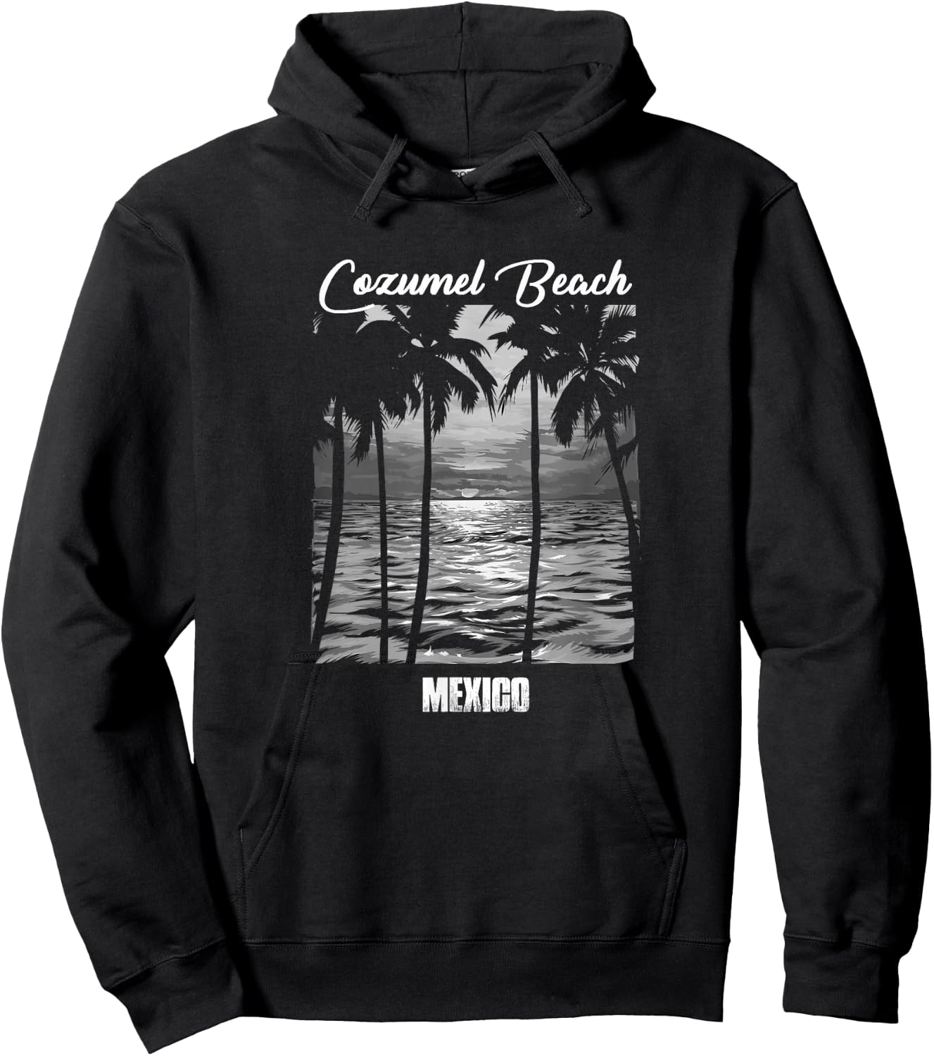 Cozumel Beach Souvenir - Mexico Reminder Hoodie - Hoodie | Black