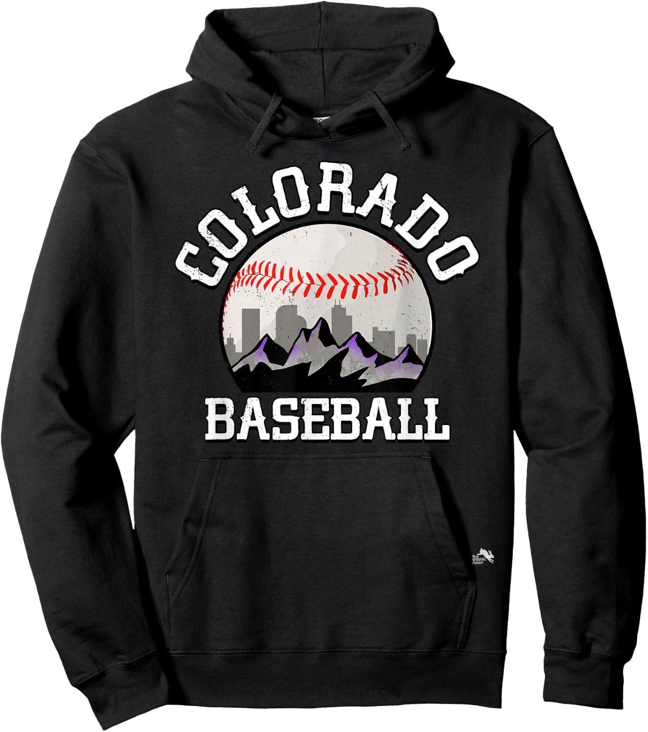 Colorado Baseball Rocky Mountain Team Hoodie - Hoodie | Black