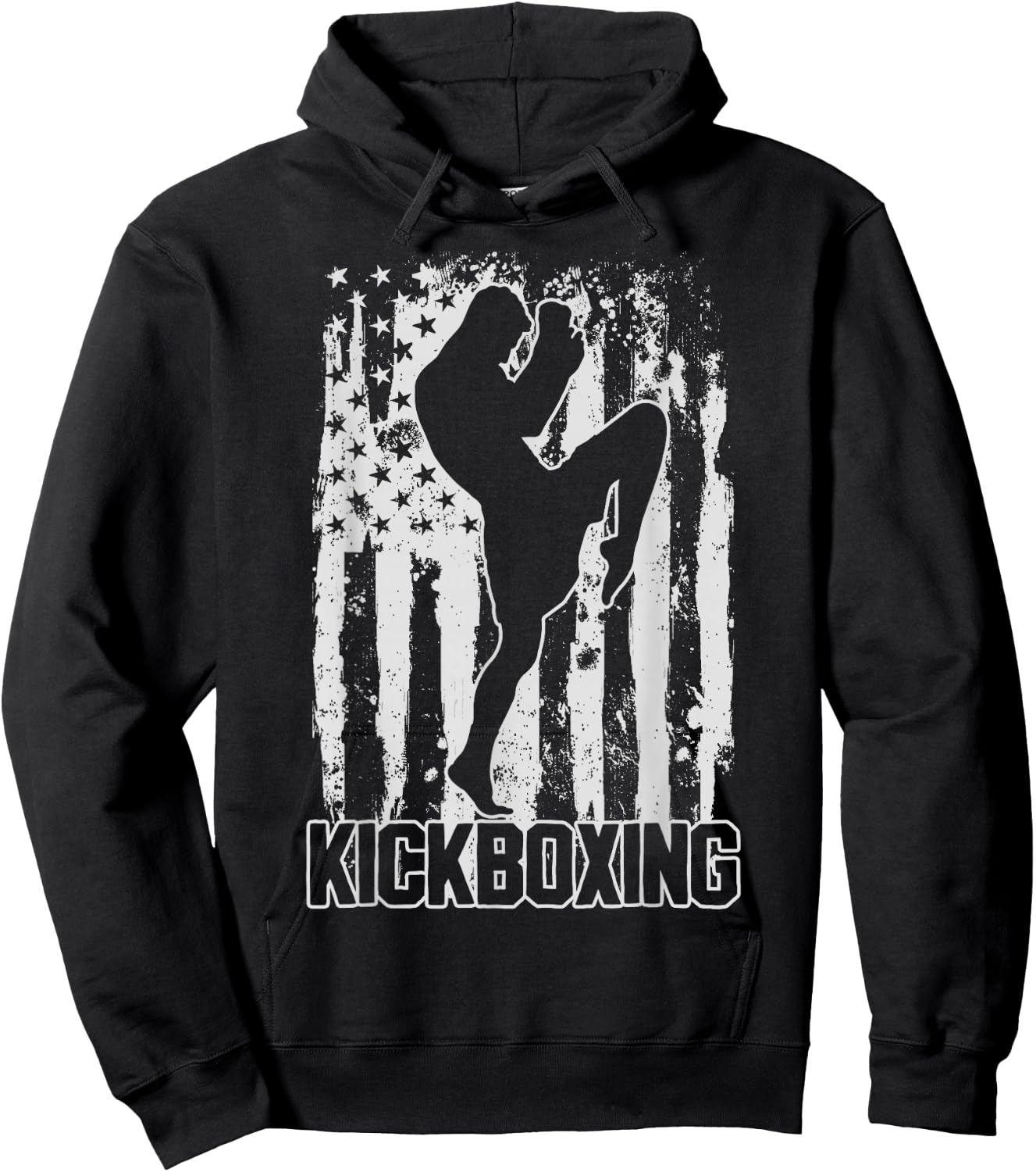 Kickboxing Kickboxer Gift Hoodie - Hoodie | Black