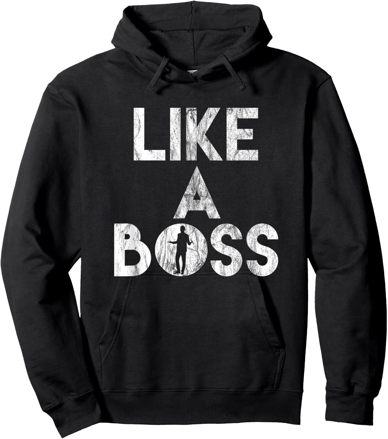 Employee Business Owner Employer Like a Boss Hoodie - Hoodie | Black