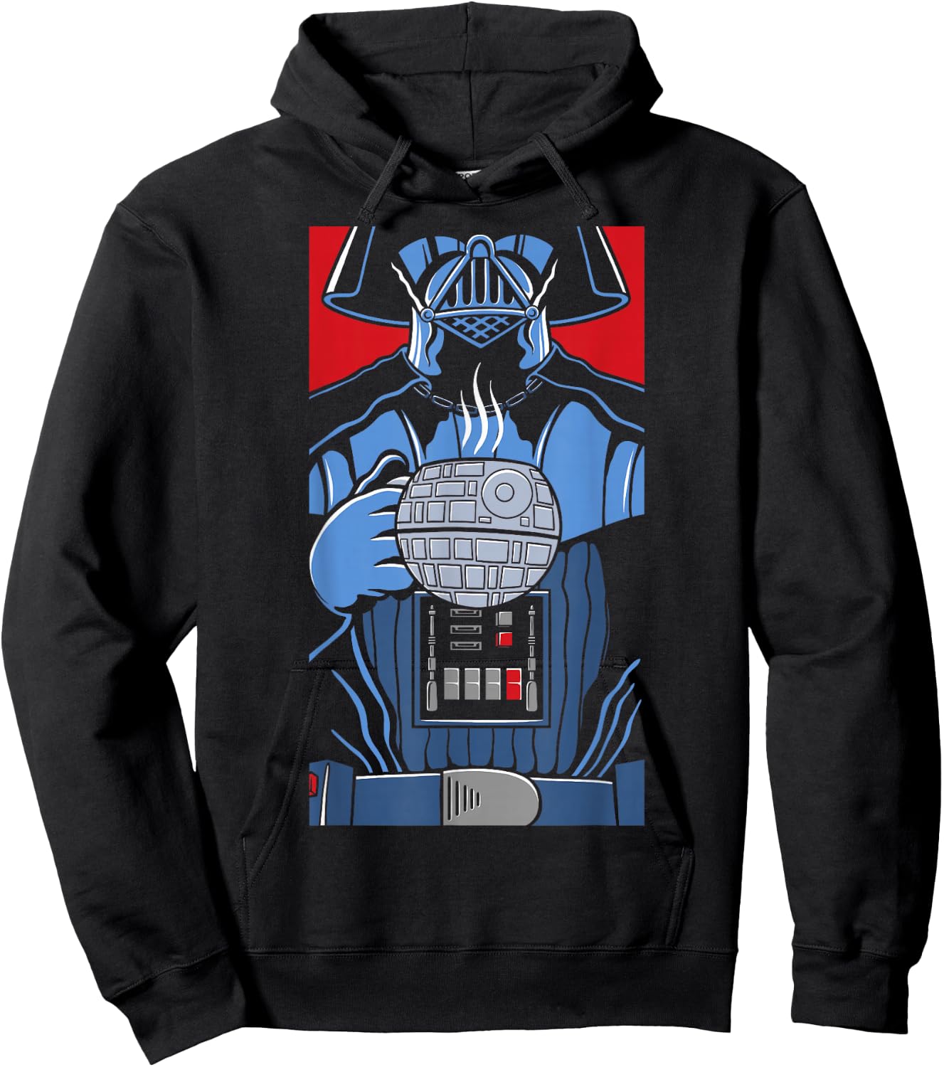 Star Wars Darth Vader Death Star Coffe Cup Hoodie - Hoodie | Black
