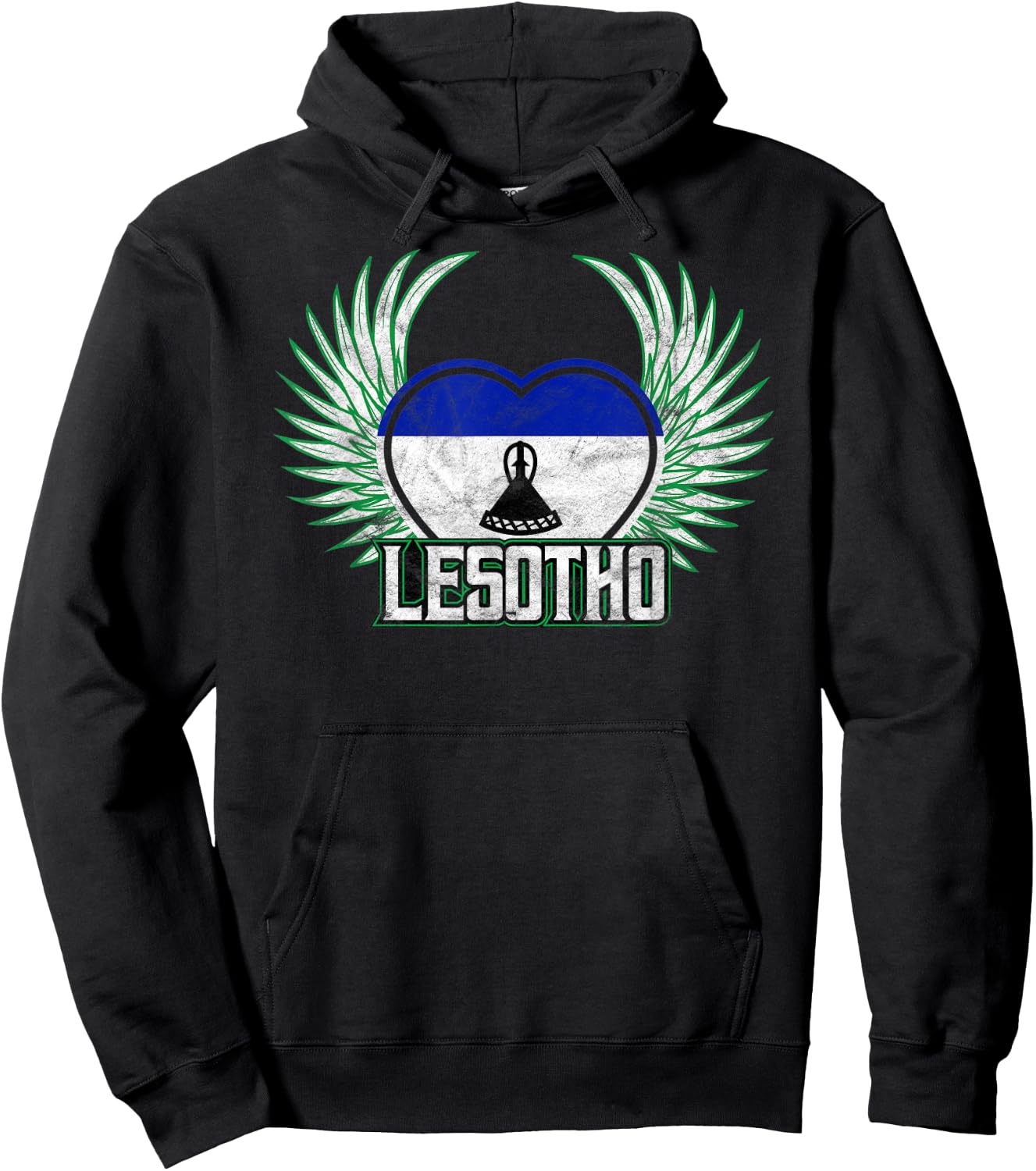 Lesotho Hoodie - Hoodie | Black