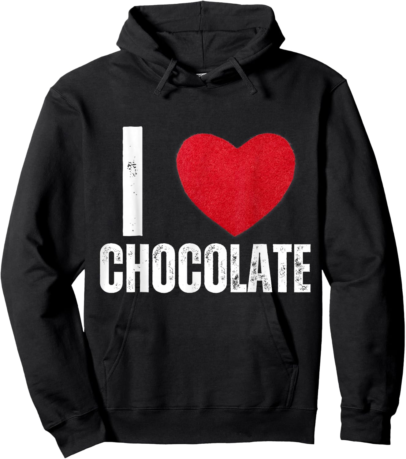 I Love Chocolate Gifts I Heart Chocolate Kids Hoodie - Hoodie | Black