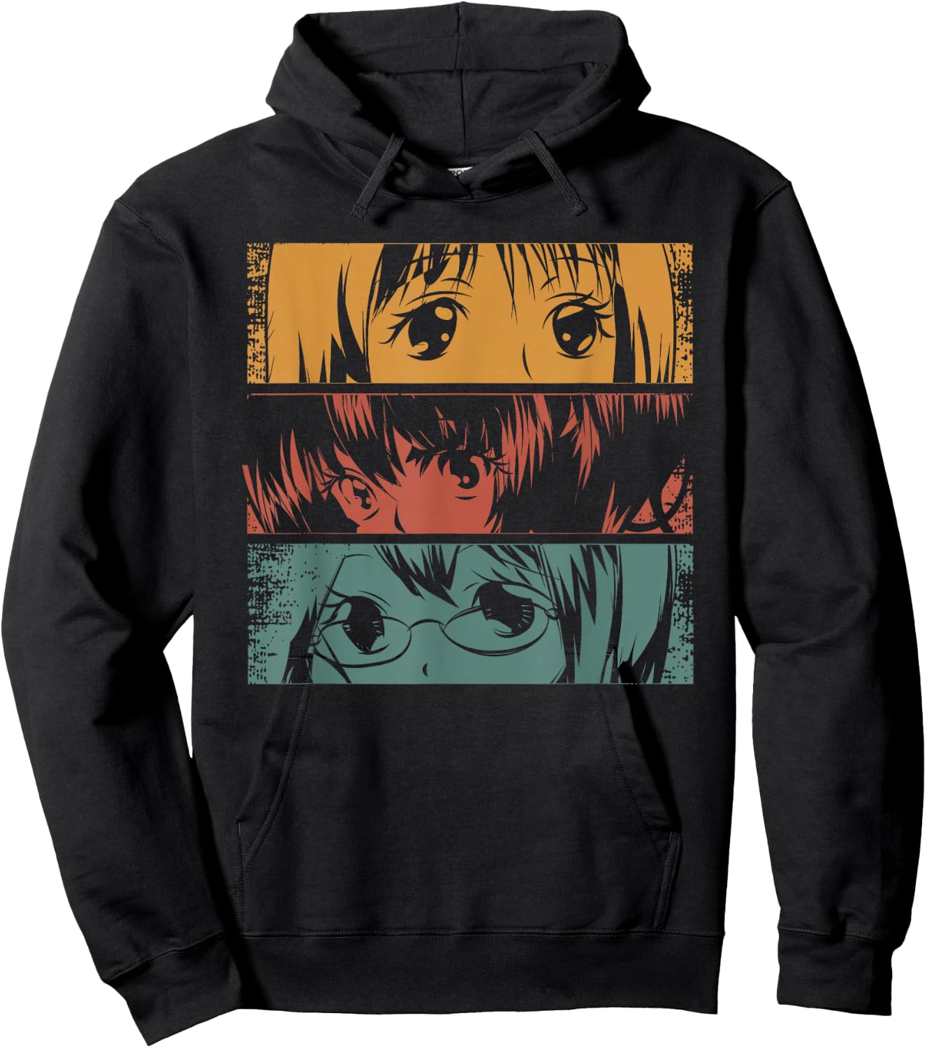 Japanese Manga Asia Otaku Girl Gift Cute Anime Hoodie - Hoodie | Black