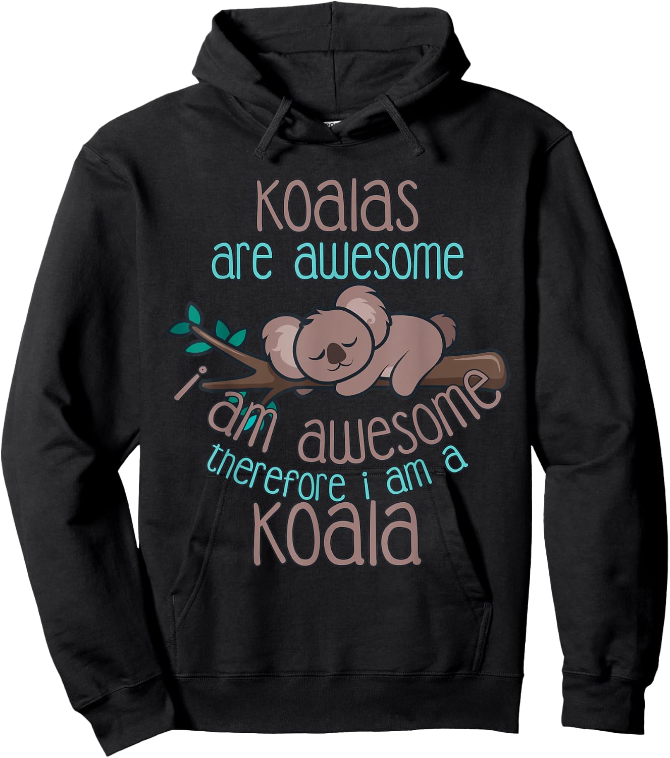 Koala Shirt Men Women Koala Lover Gift Koalabear Hoodie - Hoodie | Black