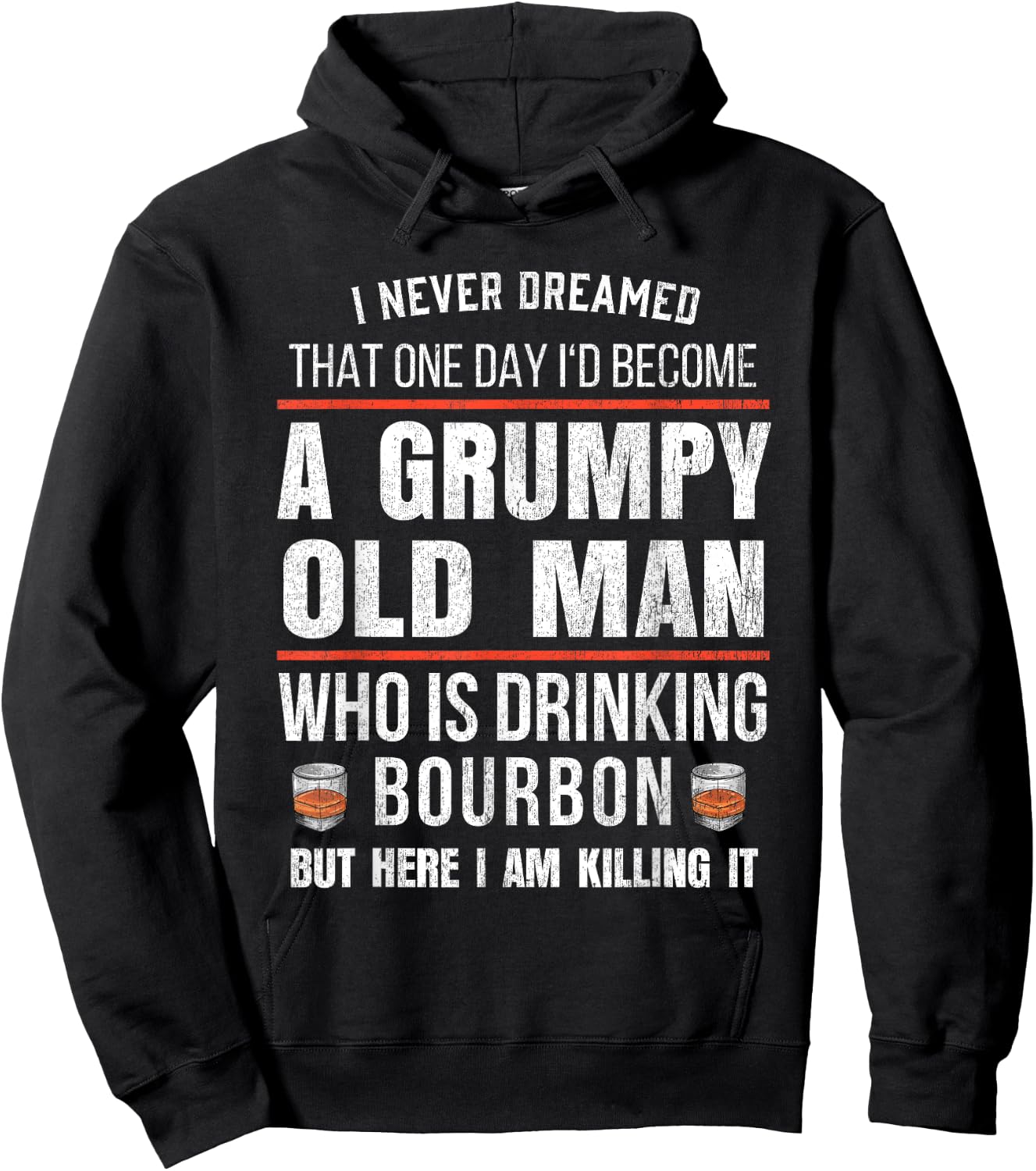Kentucky Bourbon Whiskey Retirement Gift Malt Whisky Retiree Hoodie - Hoodie | Black