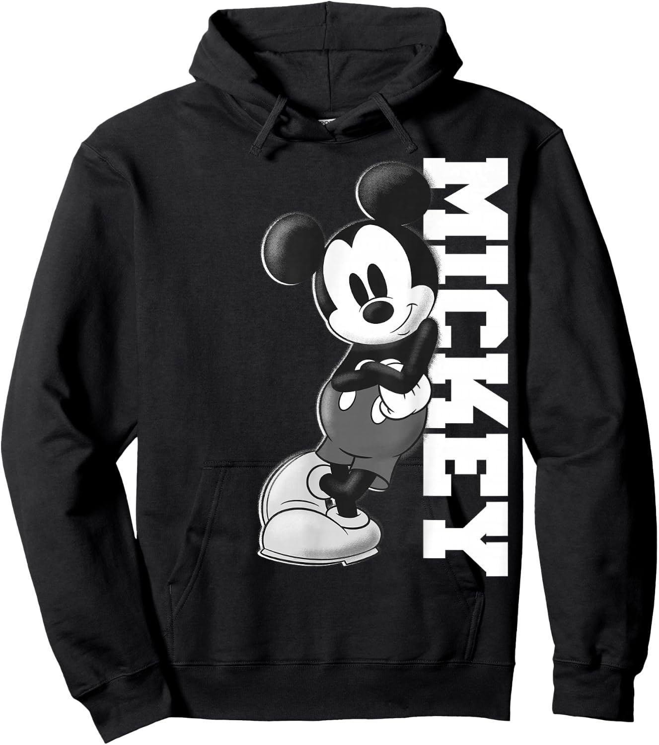 Disney Mickey and Friends Mickey Mouse Lean Small Hoodie - Hoodie | Black