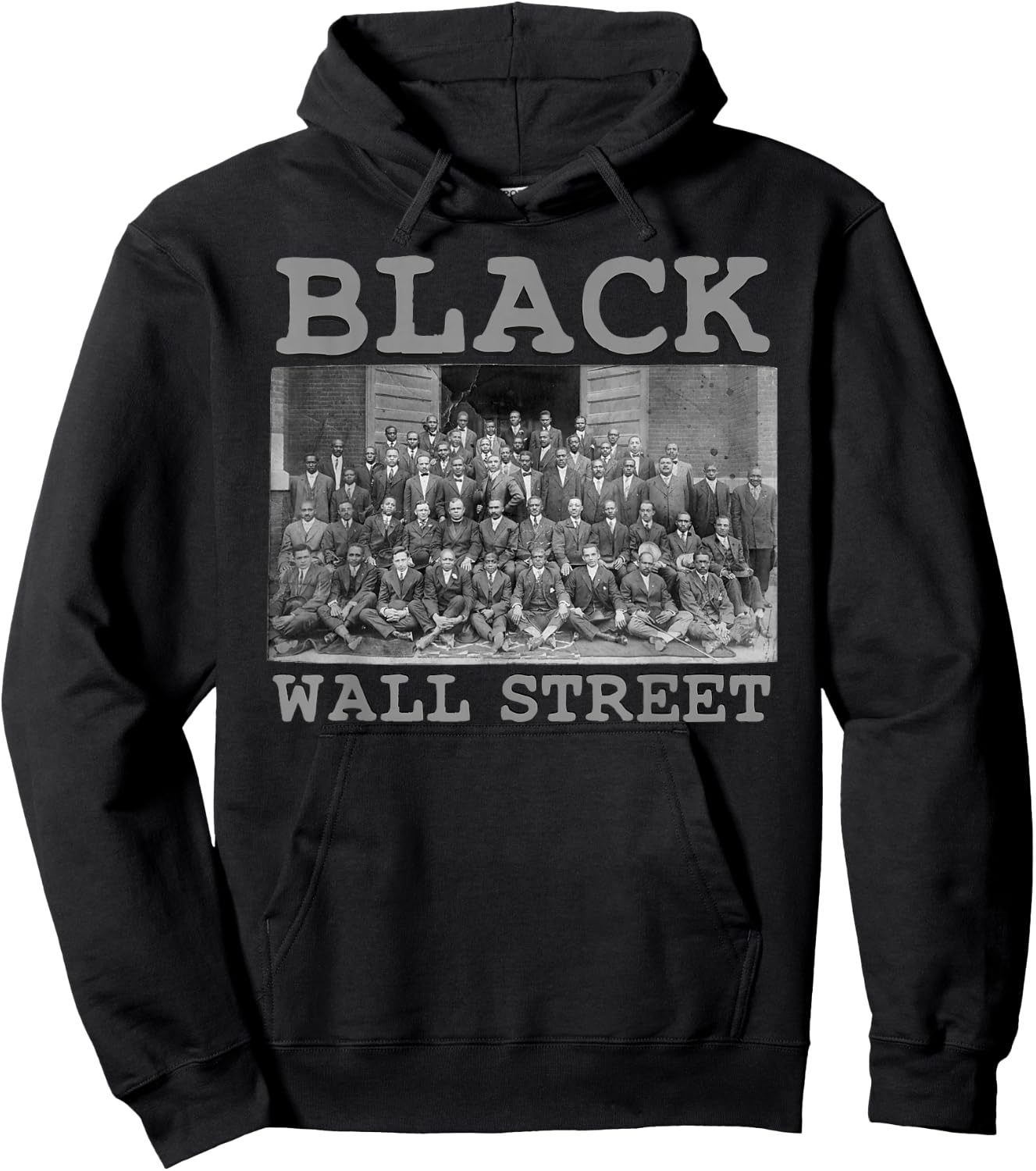 African American Business Black History Black Wall Street Hoodie - Hoodie | Black
