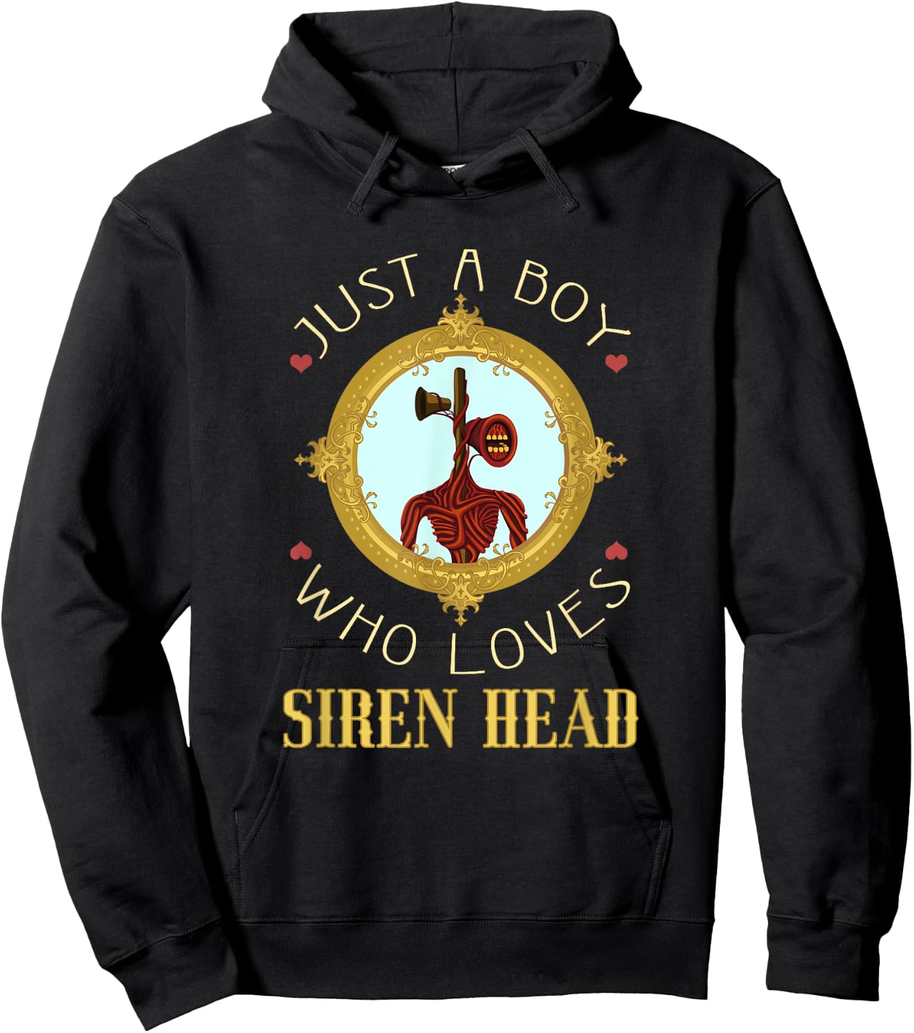 American Cryptid Siren Head Hoodie - Hoodie | Black
