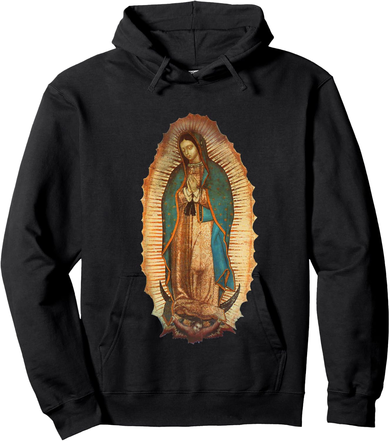 Our Lady Virgen De Guadalupe Maria Mary Hoodie - Hoodie | Black