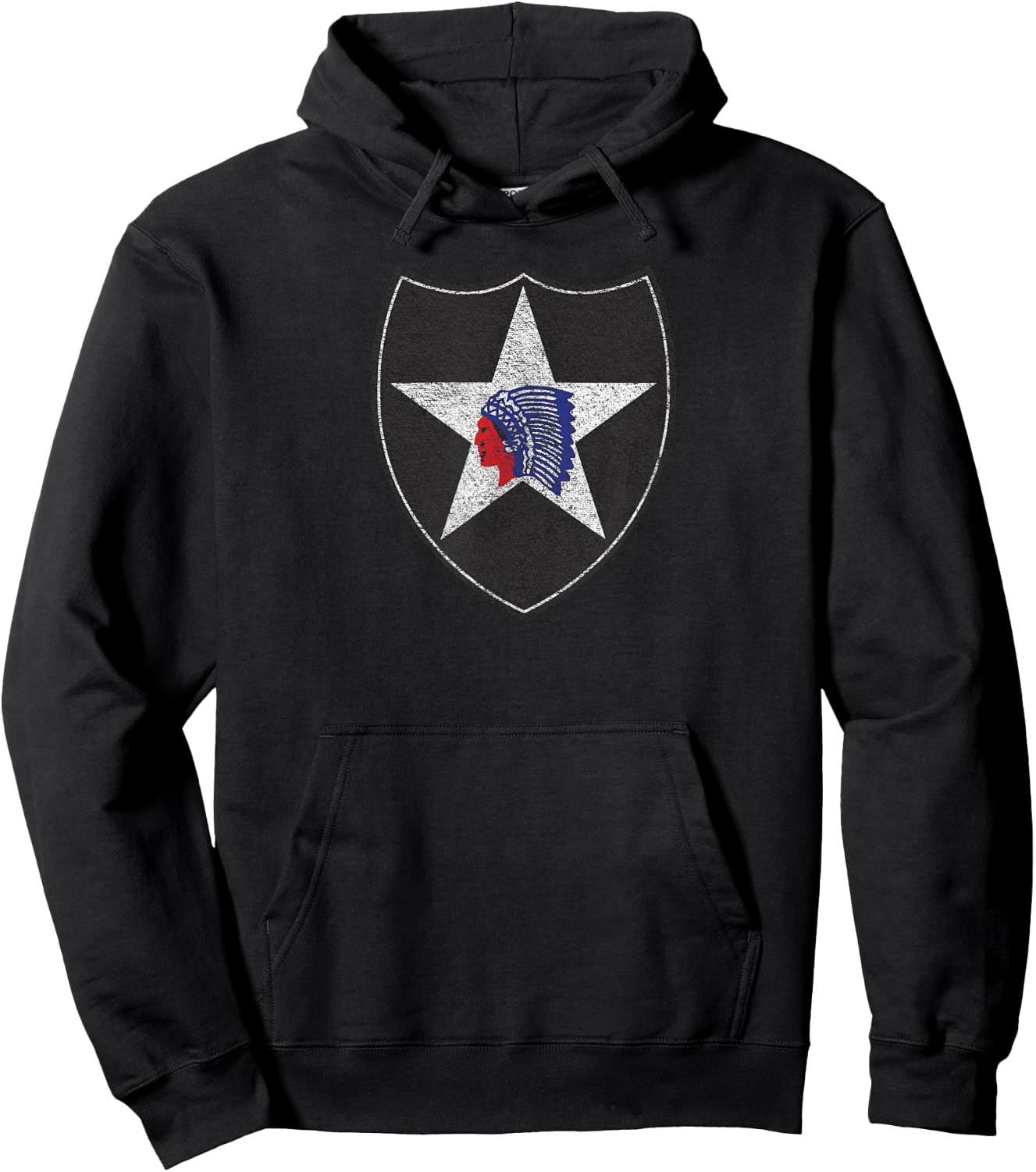 2ND Infantry Division Second Army Hoodie - Hoodie | Black