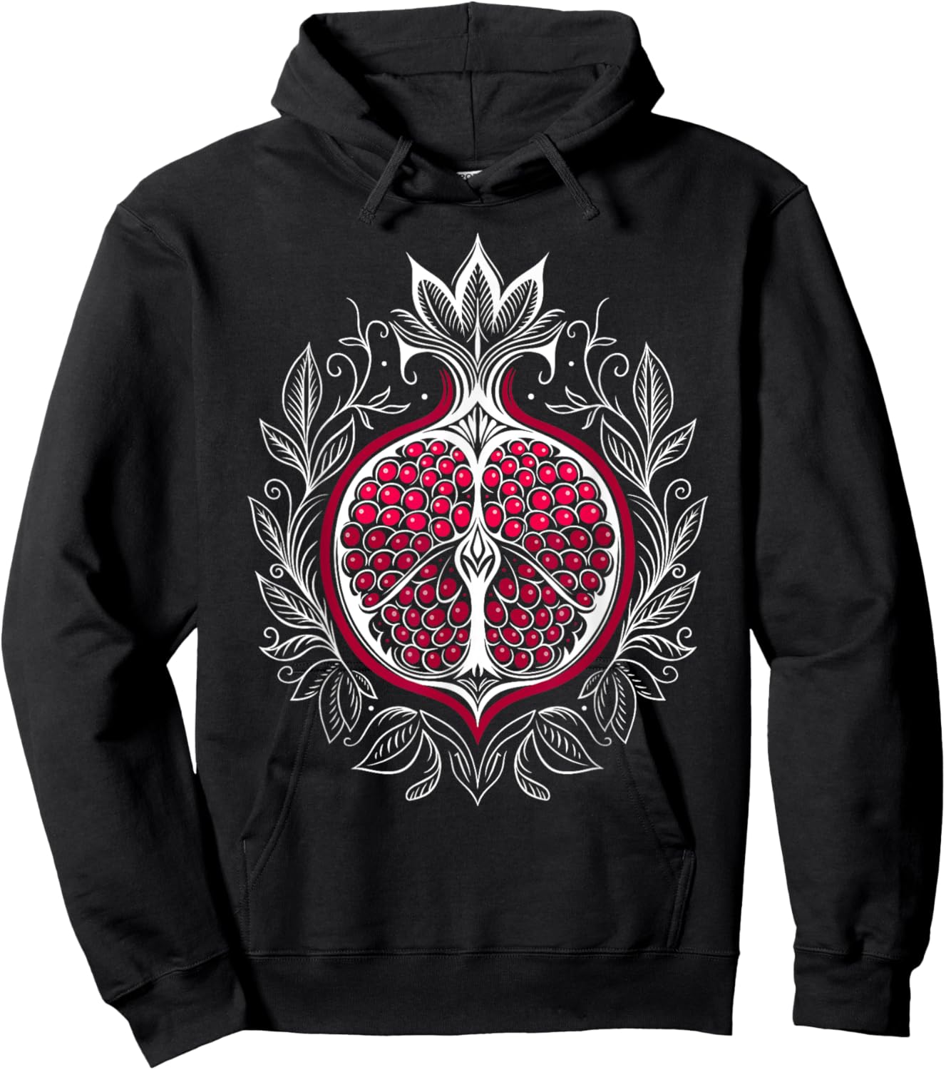 Pomegranate Summer Outfit Trendy Pomegranate Tribal Costume Women Kids Hoodie - Hoodie | Black