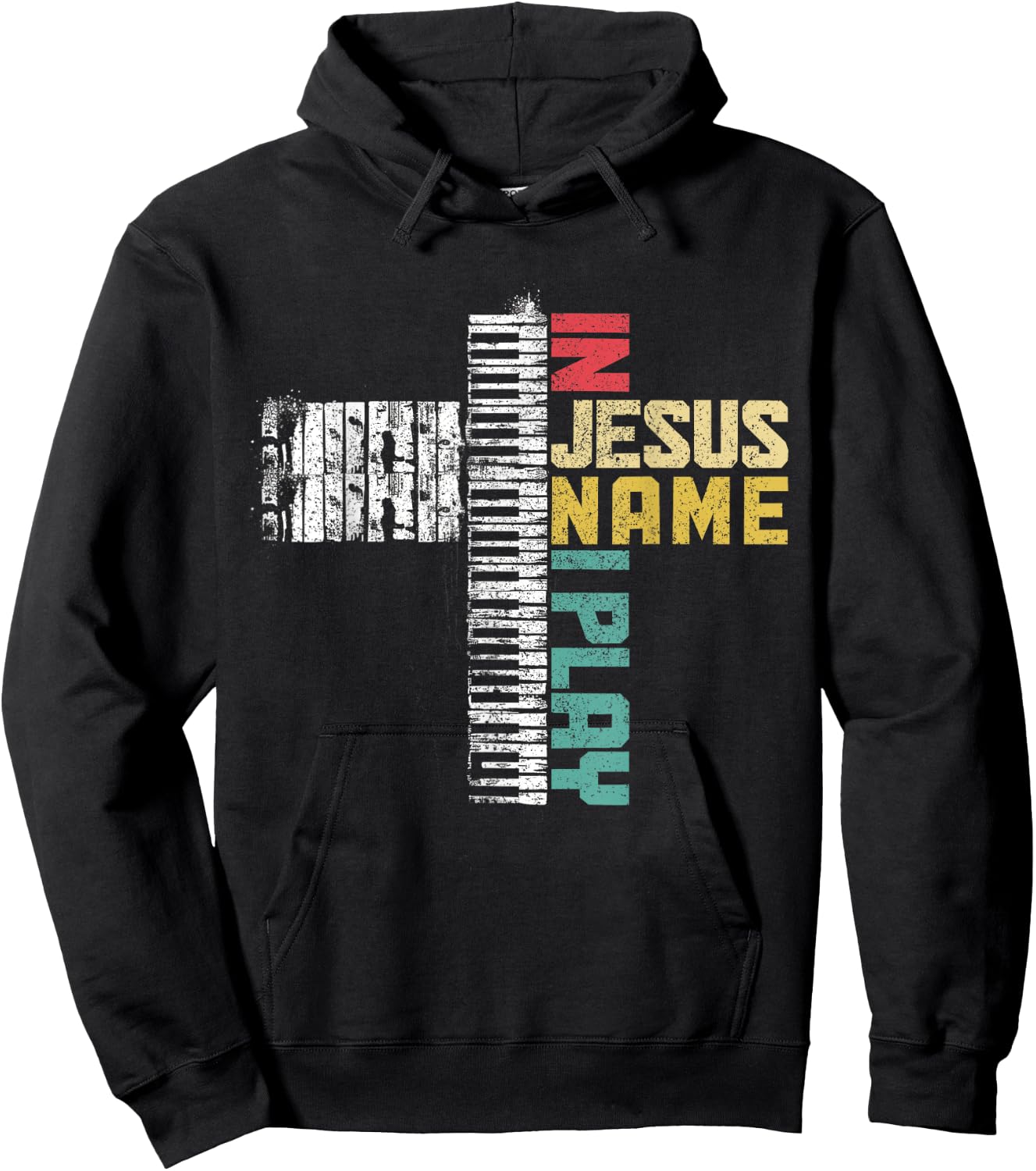 Piano Christian Faith Cross Classical Music Organ Pianist Hoodie - Hoodie | Black