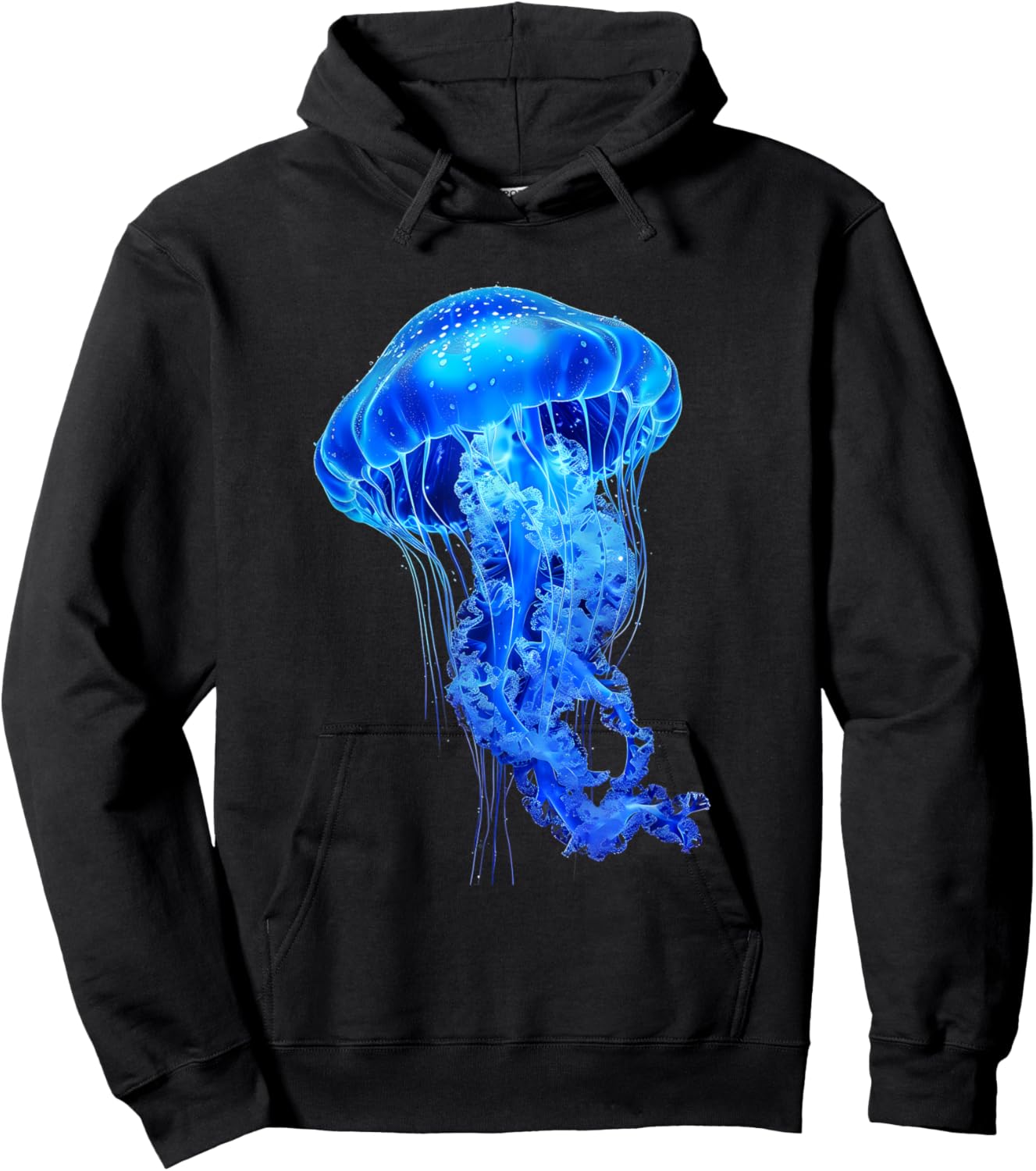 Jellyfish Ocean Sea Jellyfish Sea Ocean Animal Lover Artwork Hoodie - Hoodie | Black