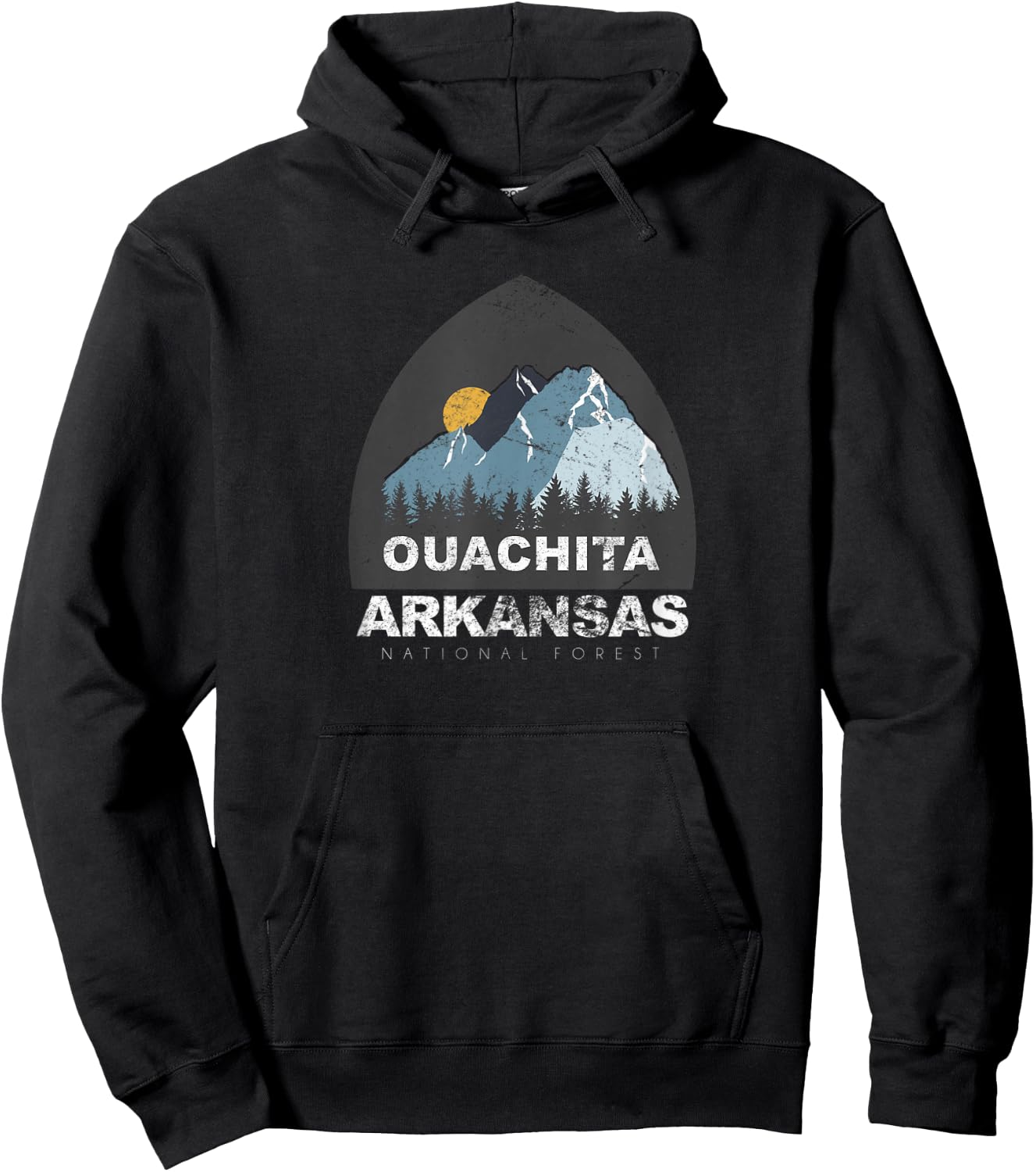 Ouachita National Forest Hoodie - Hoodie | Black