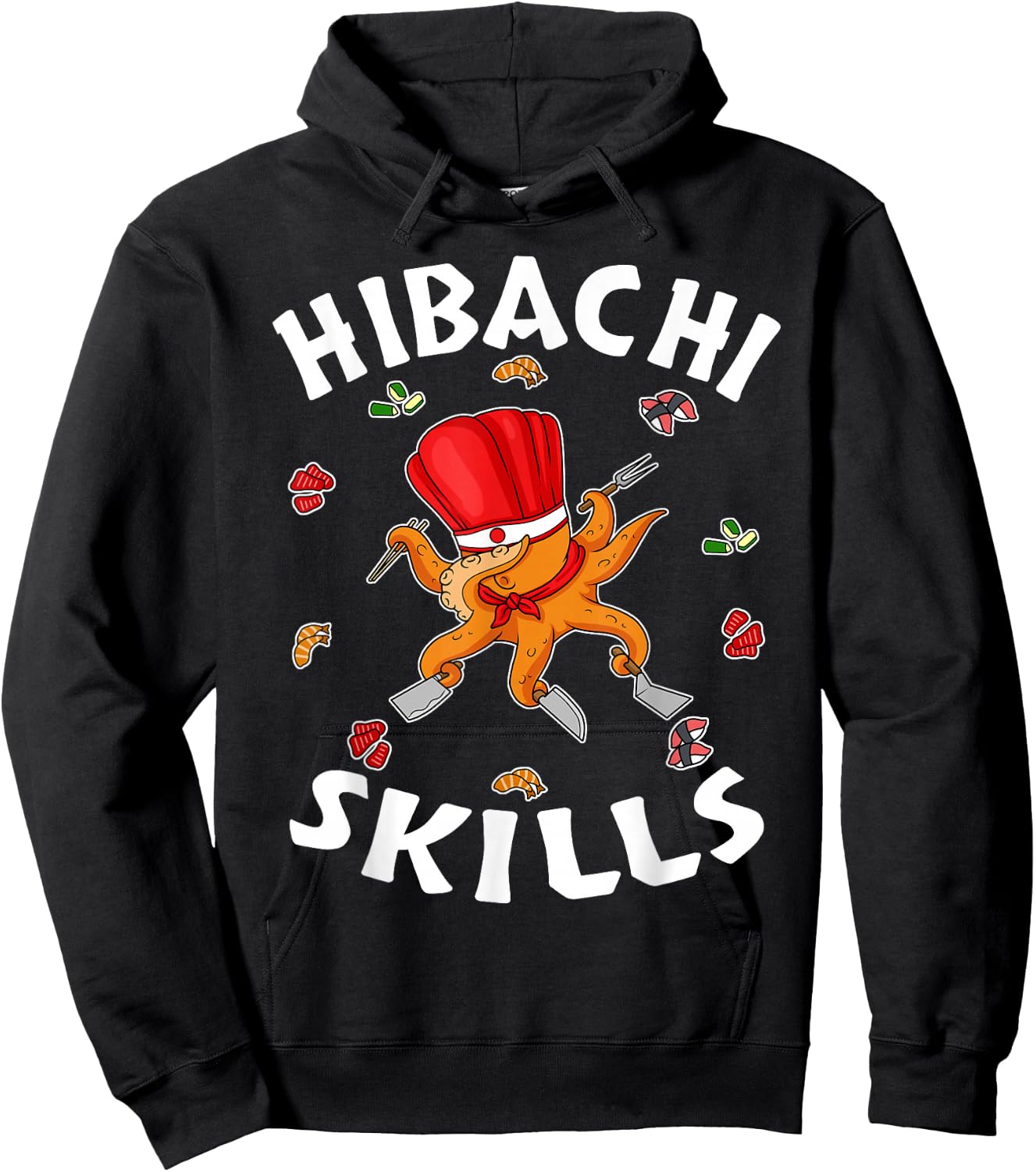 Hibachi Gifts Hibachi Connoisseur Hibachi Chef Hibachi Grill Hoodie - Hoodie | Black