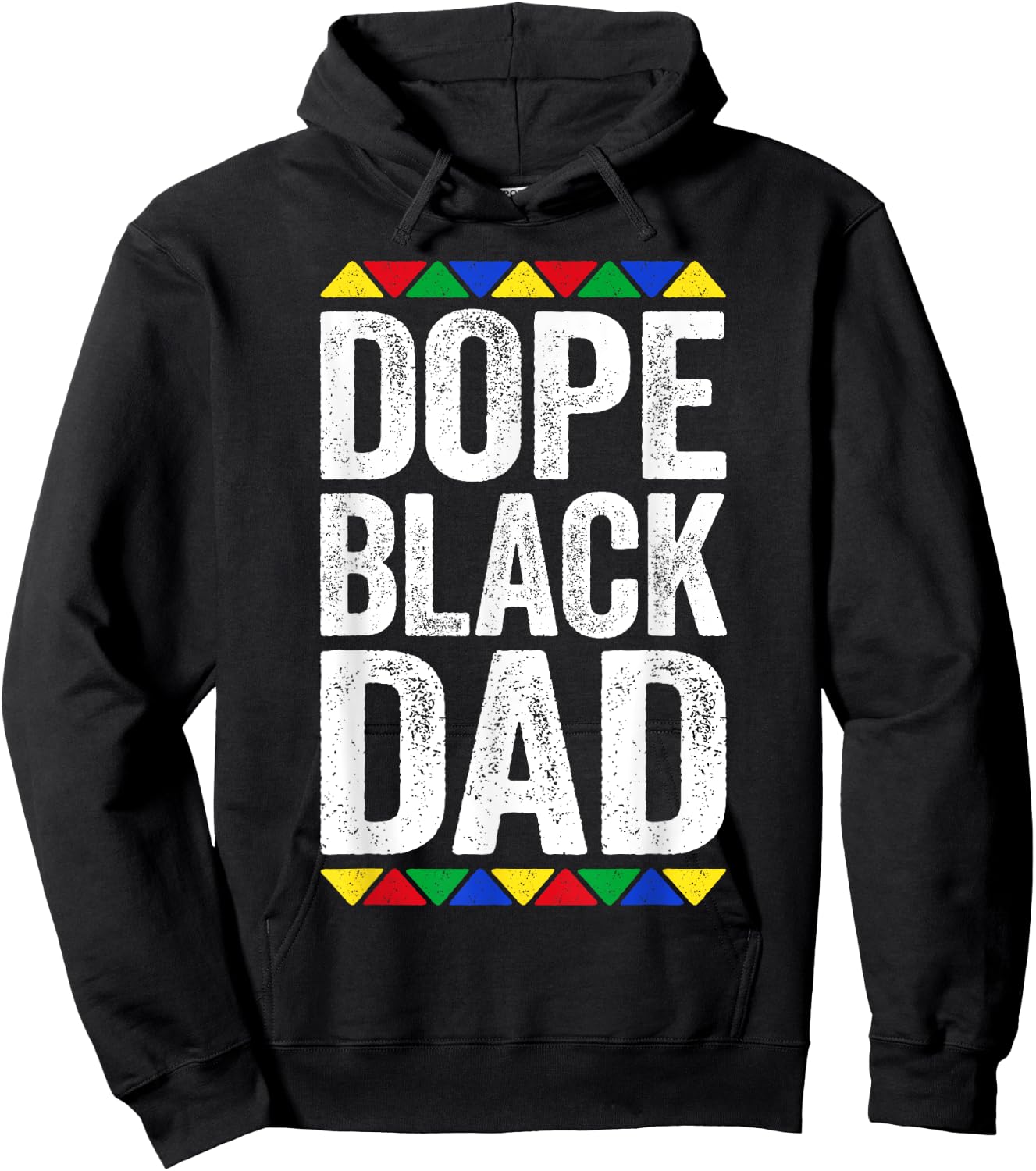 Dope Black Dad Shirt Father Black History Month Hoodie - Hoodie | Black