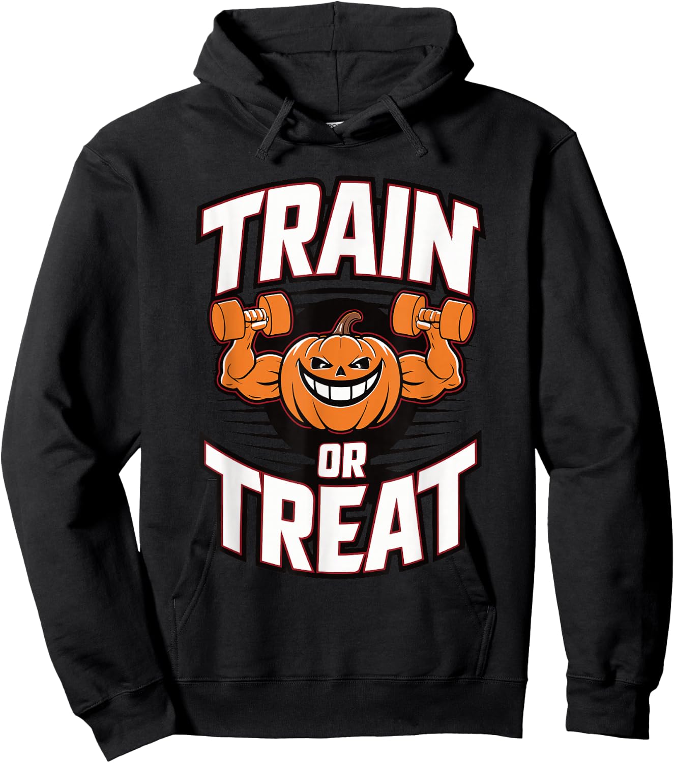 Train Or Treat Hoodie - Hoodie | Black