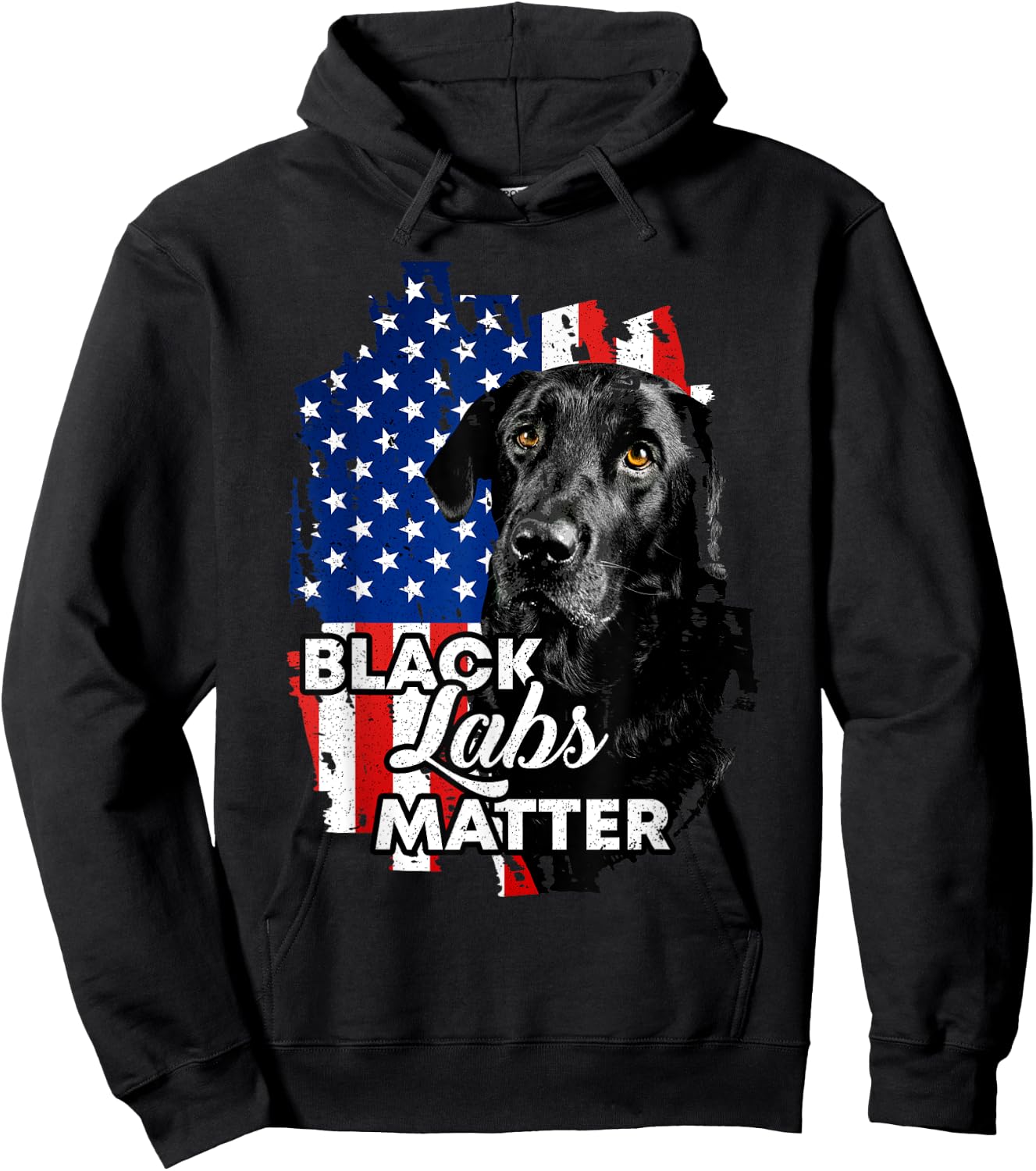 Black Labs Matter Labrador Retriever Hoodie - Hoodie | Black