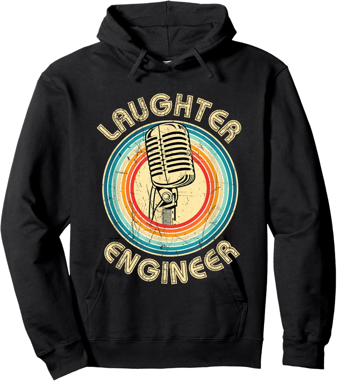 Stand Up Comedian Humor Open Mic Funny Stand Up Comedy Hoodie - Hoodie | Black
