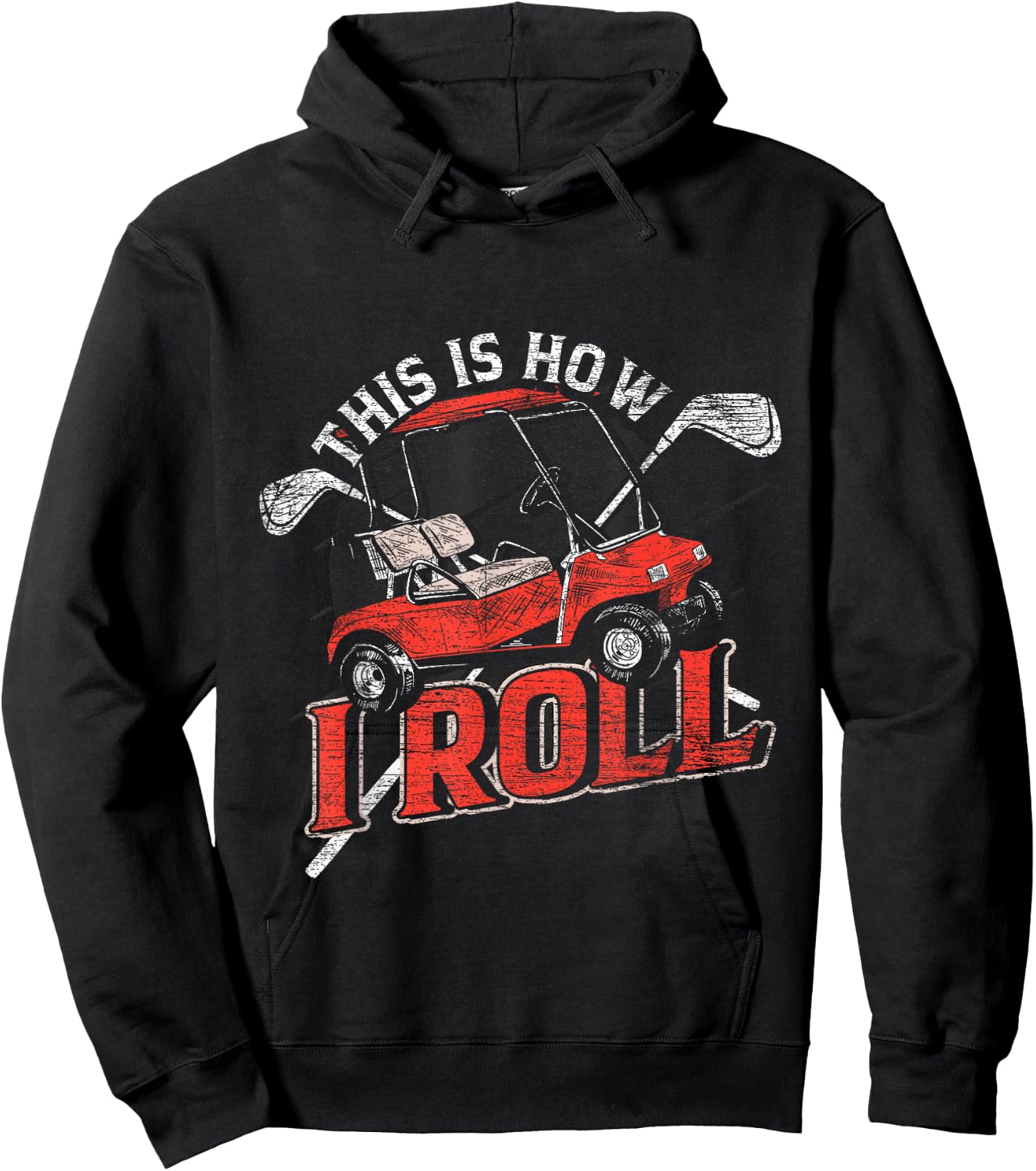 Golf Quotes Funny Golfer Golf - Adult, , Short Sleeve, Black, Small Hoodie - Hoodie | Black