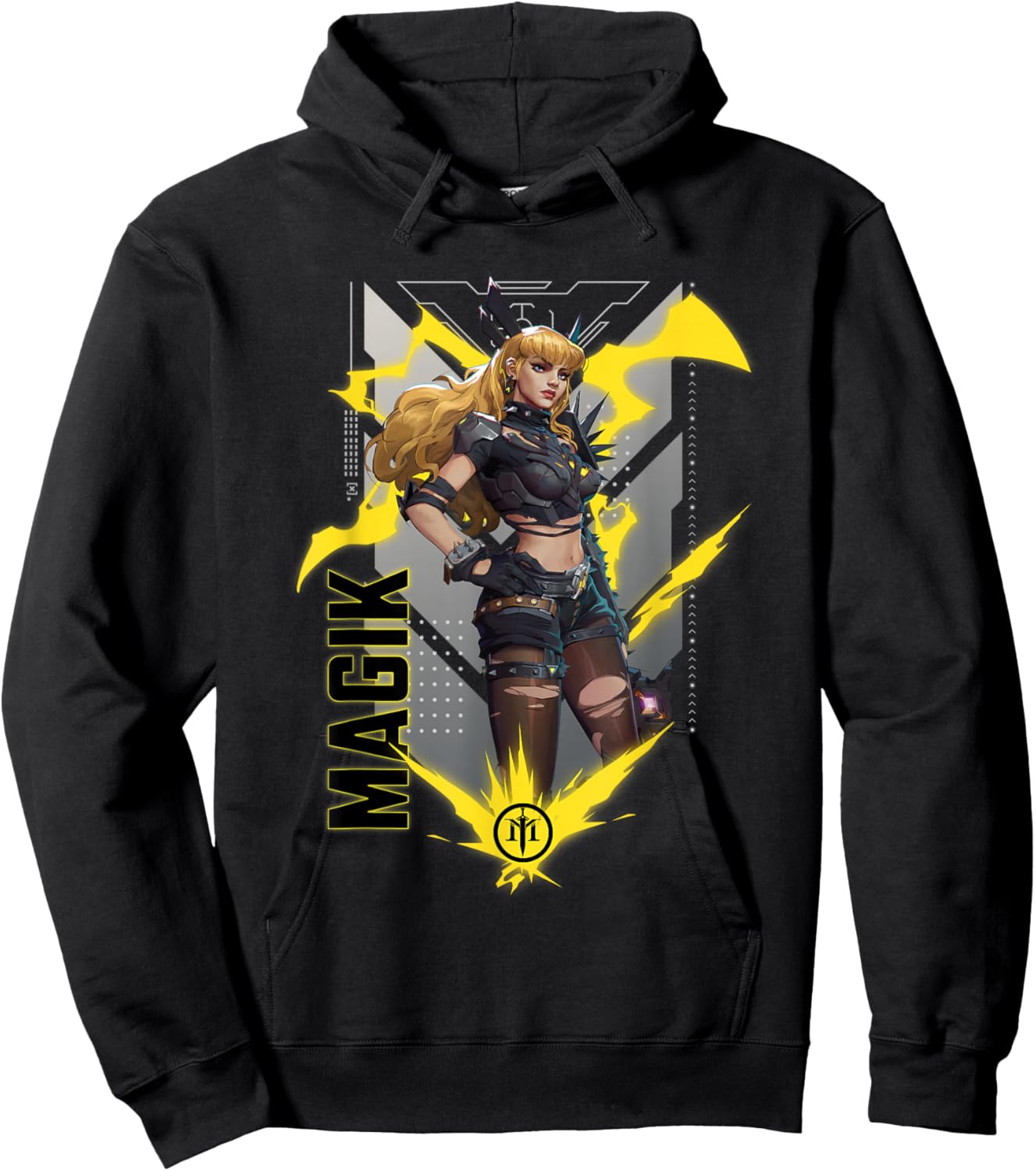 Marvel Rivals Gamerverse Super Hero PVP Illyana Magik Hoodie - Hoodie | Black