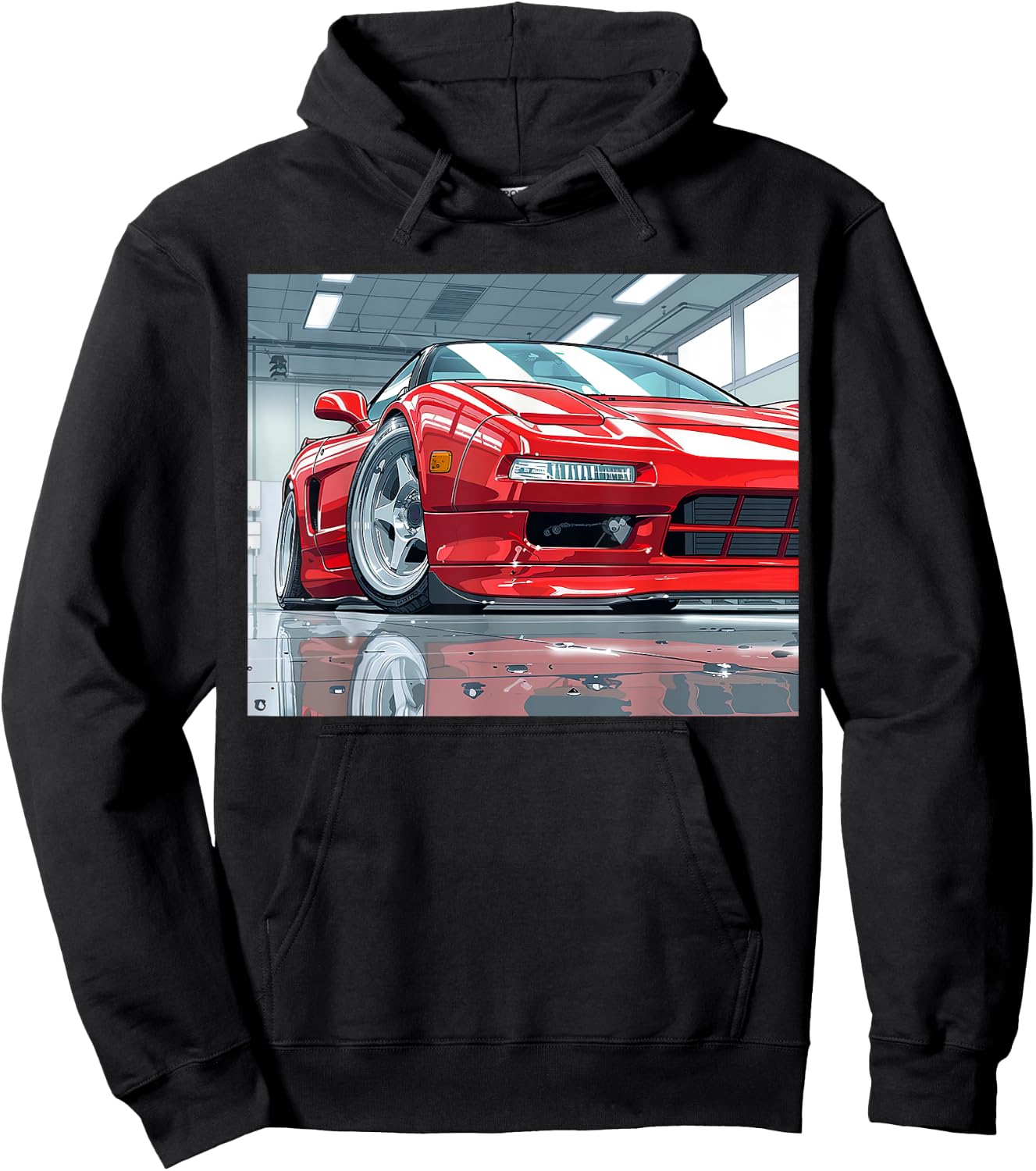 JDM NSX Car Scene Tuning Drift Import Hoodie - Hoodie | Black