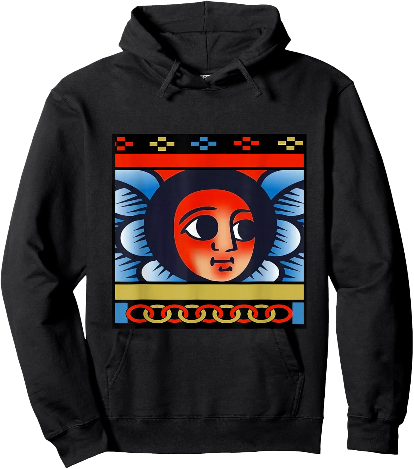 Ethiopian Winged Angels Hoodie - Hoodie | Black