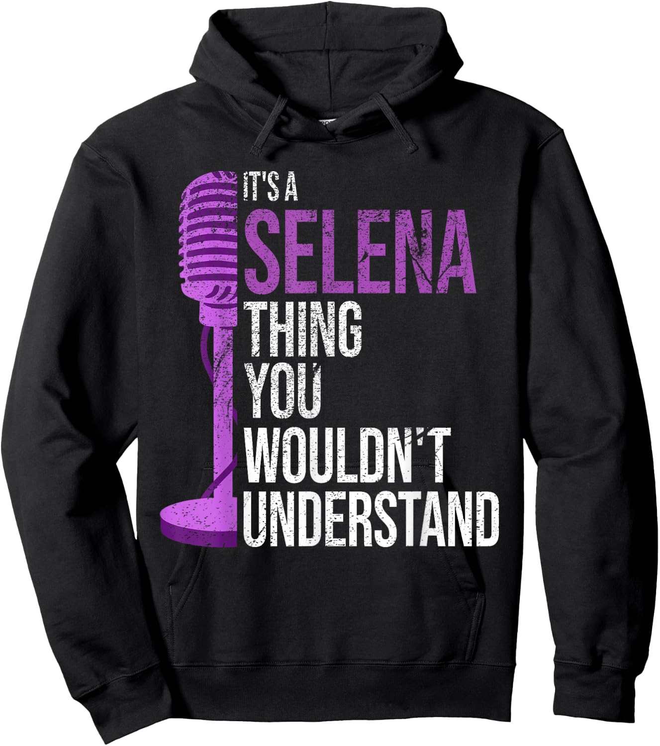 It's a Selena Thing you wouldn't Understand - Funny Selena Hoodie - Hoodie | Black