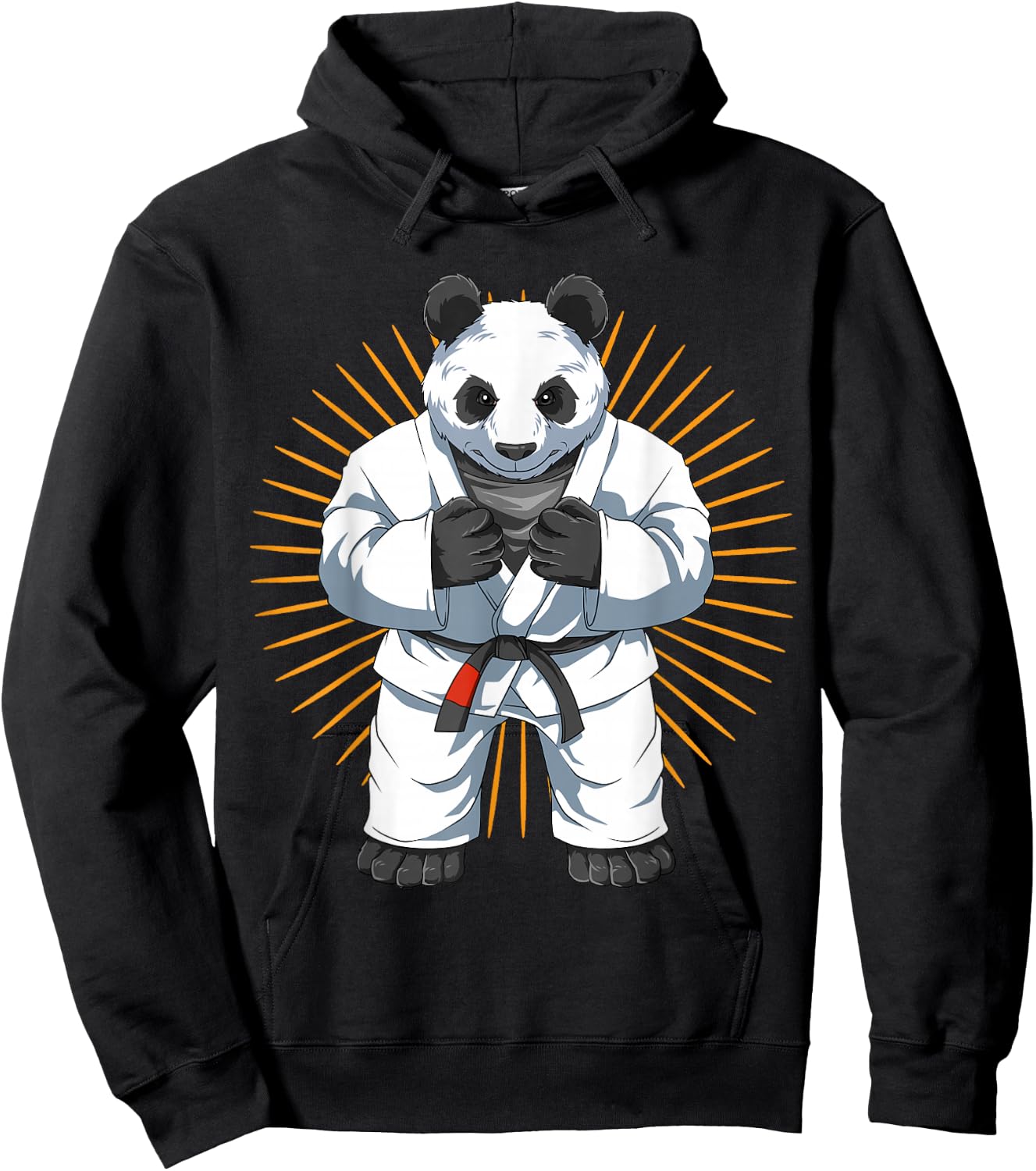 Panda - Brazilian Jiu-Jitsu BJJ Gift Hoodie - Hoodie | Black