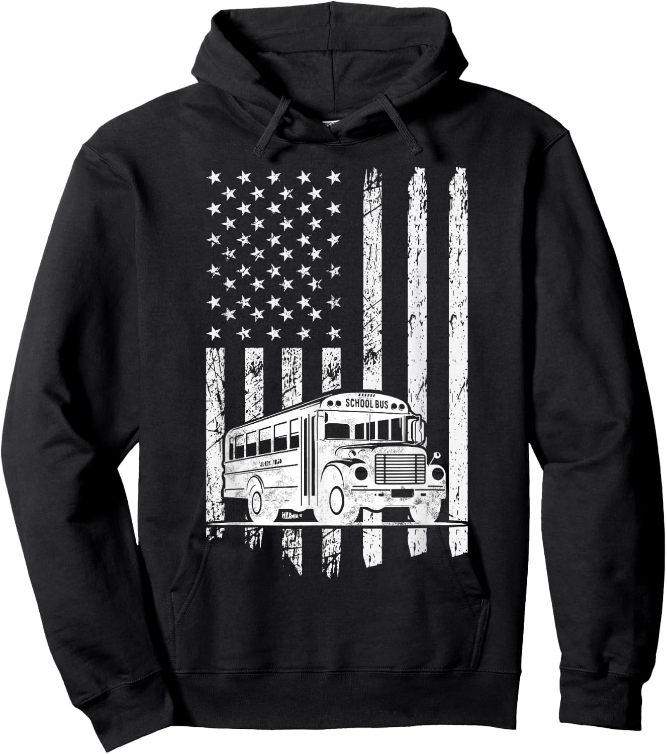 School bus driver us bus driver school Hoodie - Hoodie | Black