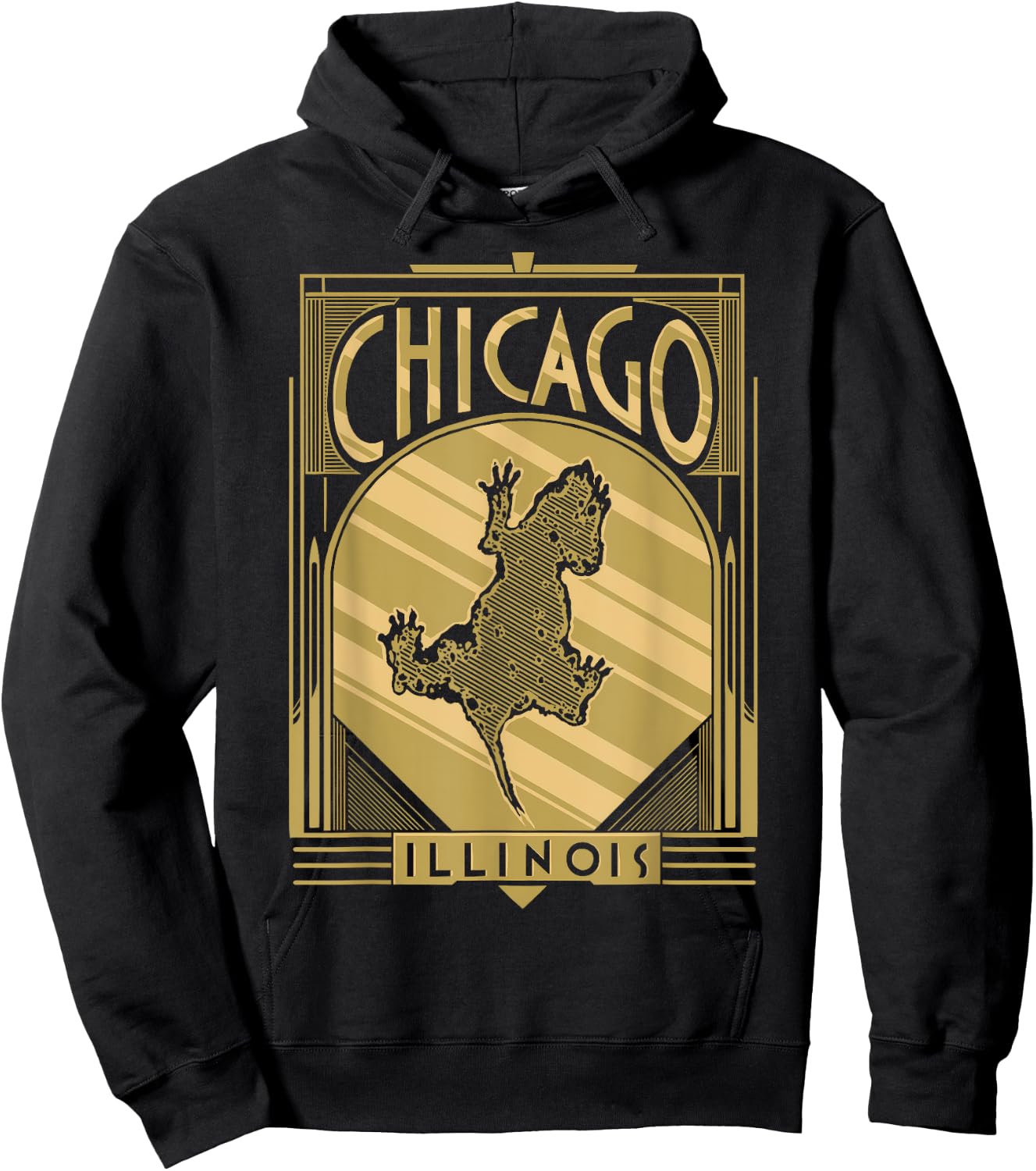 Chicago Rat Hole Hoodie - Hoodie | Black