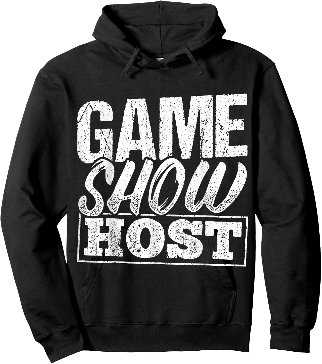 Game show host - party trivia night gamer entertainment Hoodie - Hoodie | Black