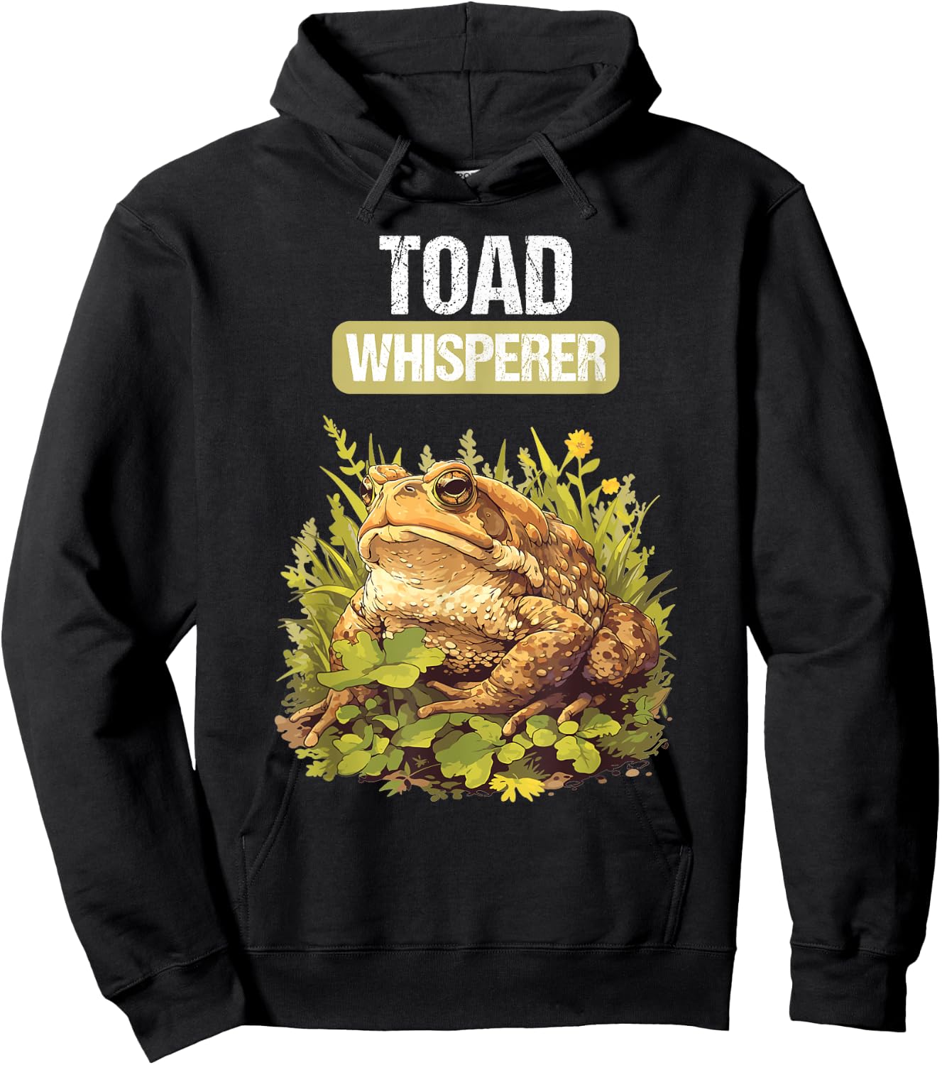Toads Lovers Toad Whisperer Hoodie - Hoodie | Black