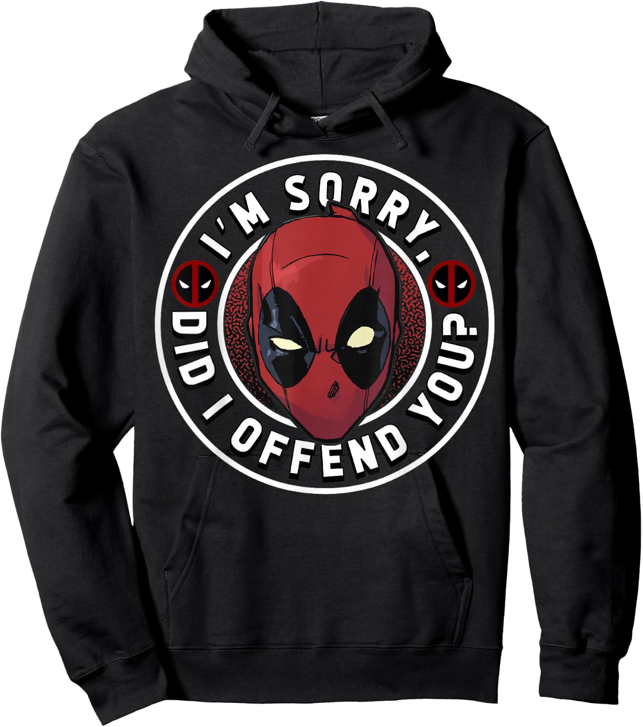 Marvel Deadpool I'm Sorry Did I Offend You Hoodie - Hoodie | Black