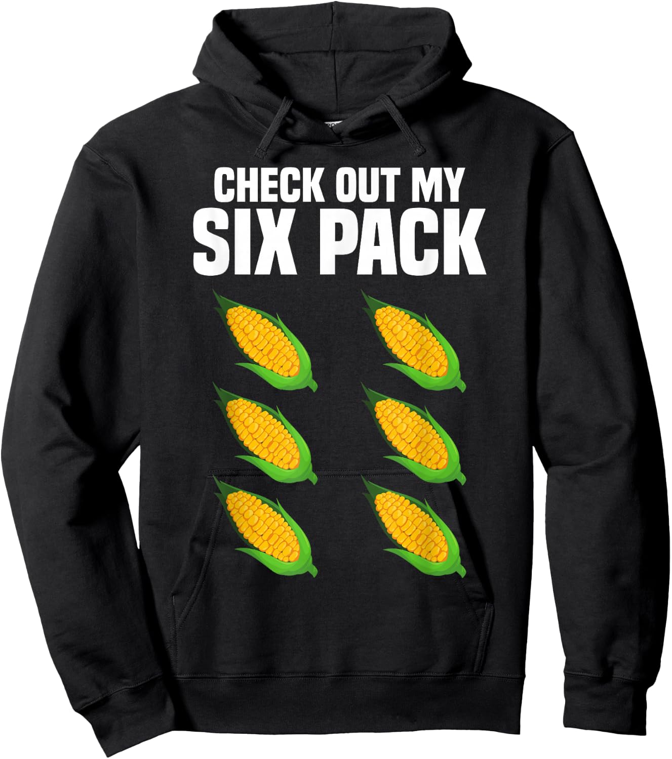 Funny Crop Corn Cob Corn Farmer Farming Corn Maize Men Hoodie - Hoodie | Black