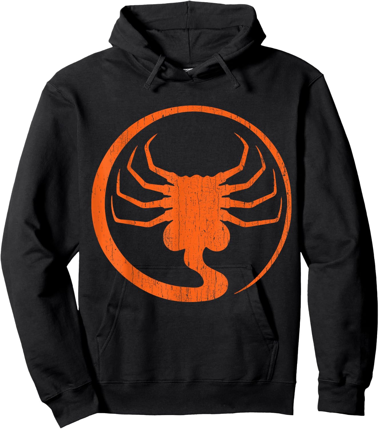 Halloween Scary Alien Parasite Horror Pumpkin Lazy Costume Hoodie - Hoodie | Black