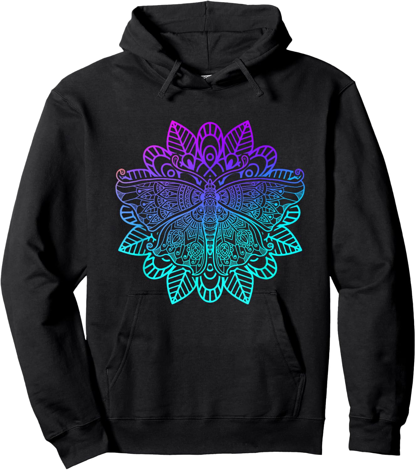 Butterfly Insect Entomology - Butterfly Hoodie - Hoodie | Black