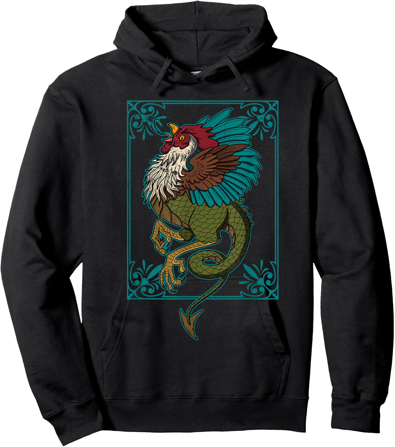 Cockatiel Mythical England Souvenir National Myth Hoodie - Hoodie | Black