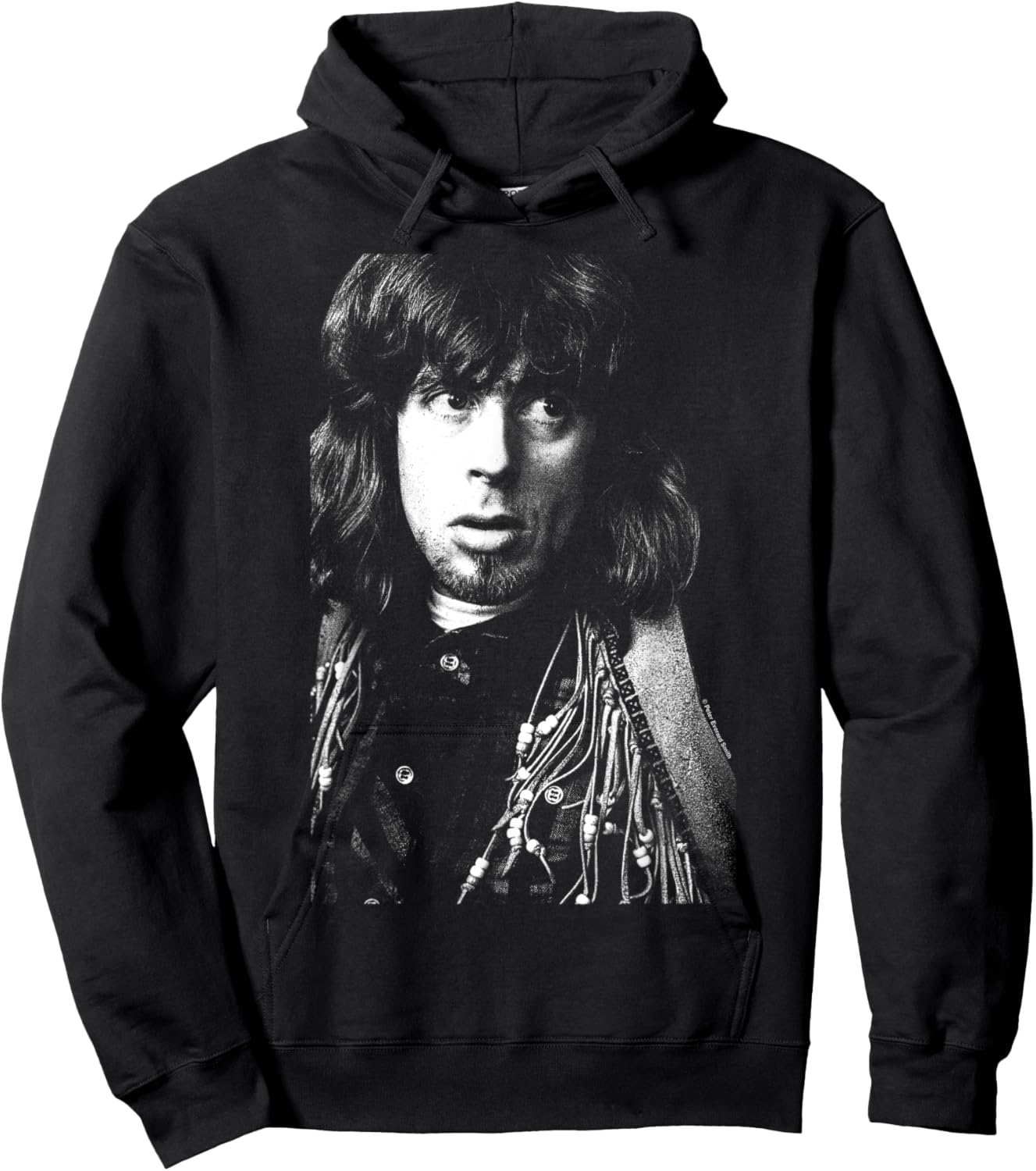 John Mayall Black And White Portrait By Everard Smith Hoodie - Hoodie | Black