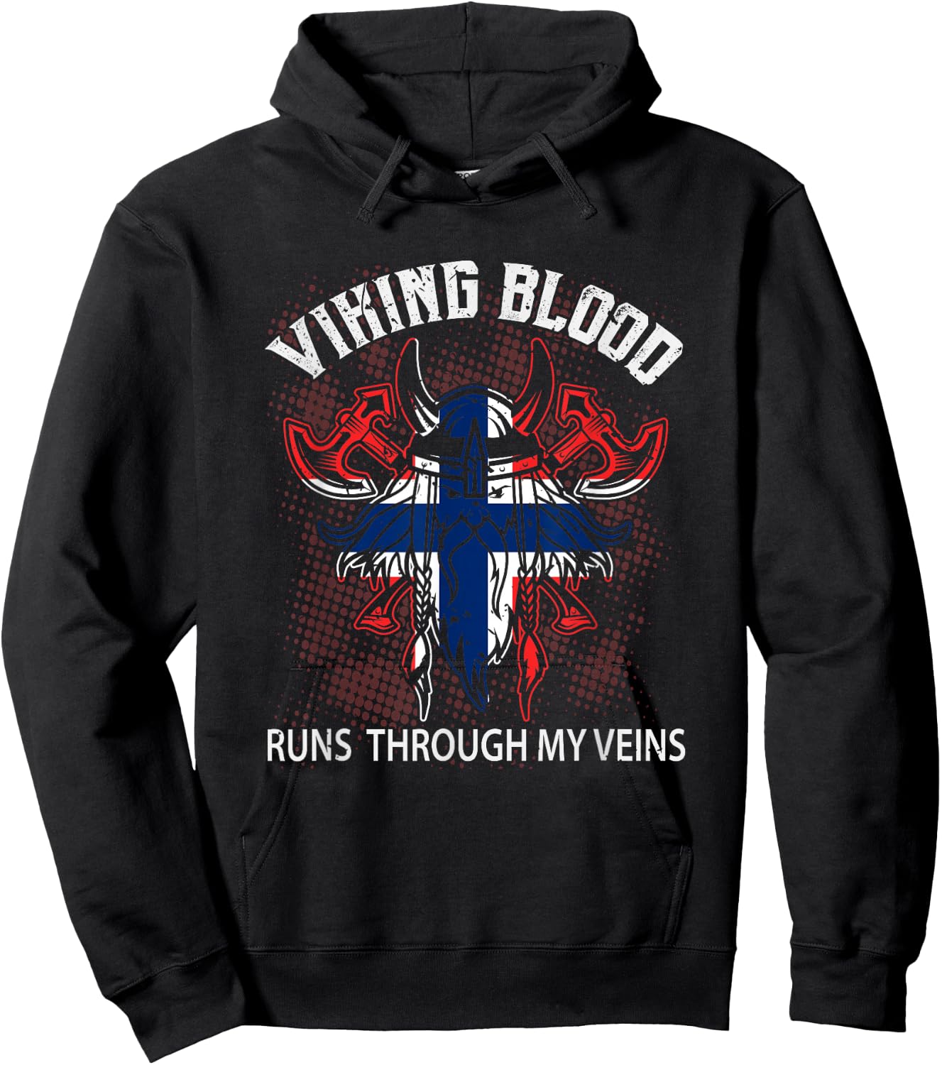 Norwegian Viking Gift Norway Hoodie - Hoodie | Black