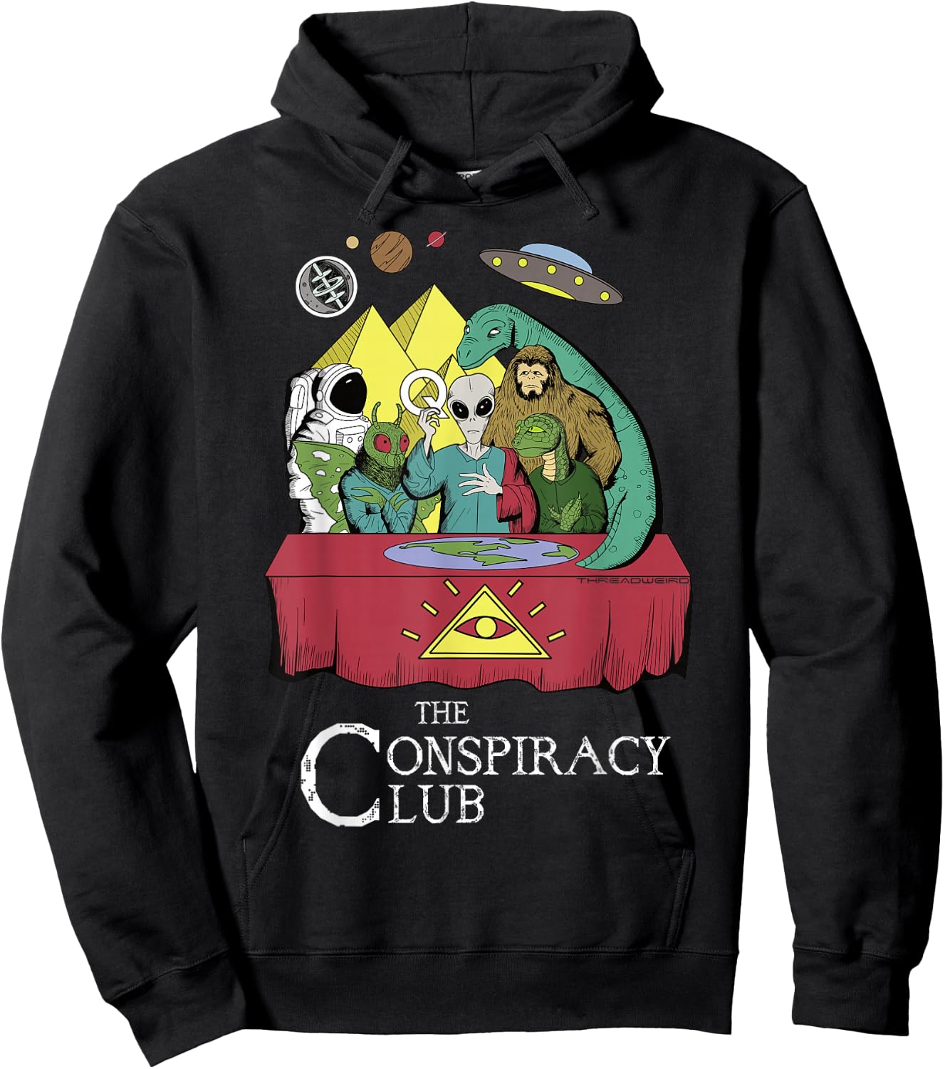 Conspiracy Club Hoodie - Hoodie | Black