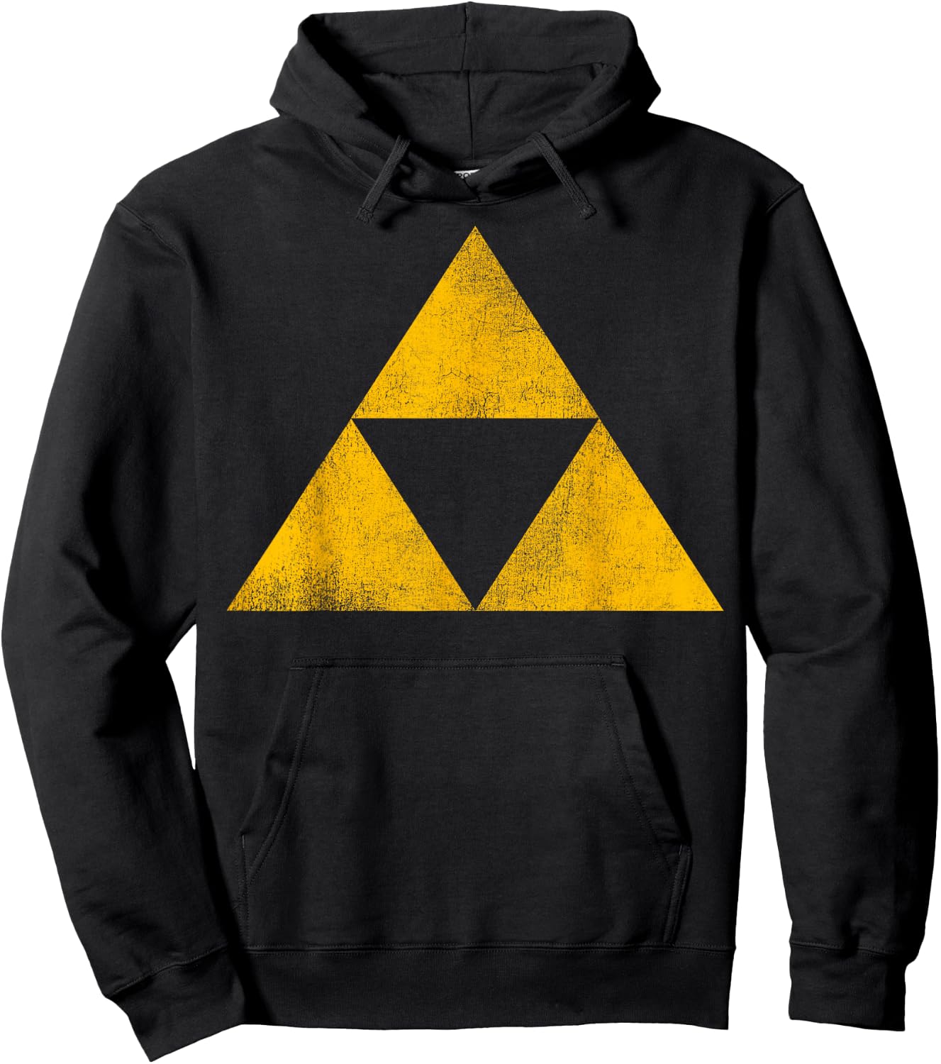 The Legend of Zelda Simple Triforce Symbol Hoodie - Hoodie | Black