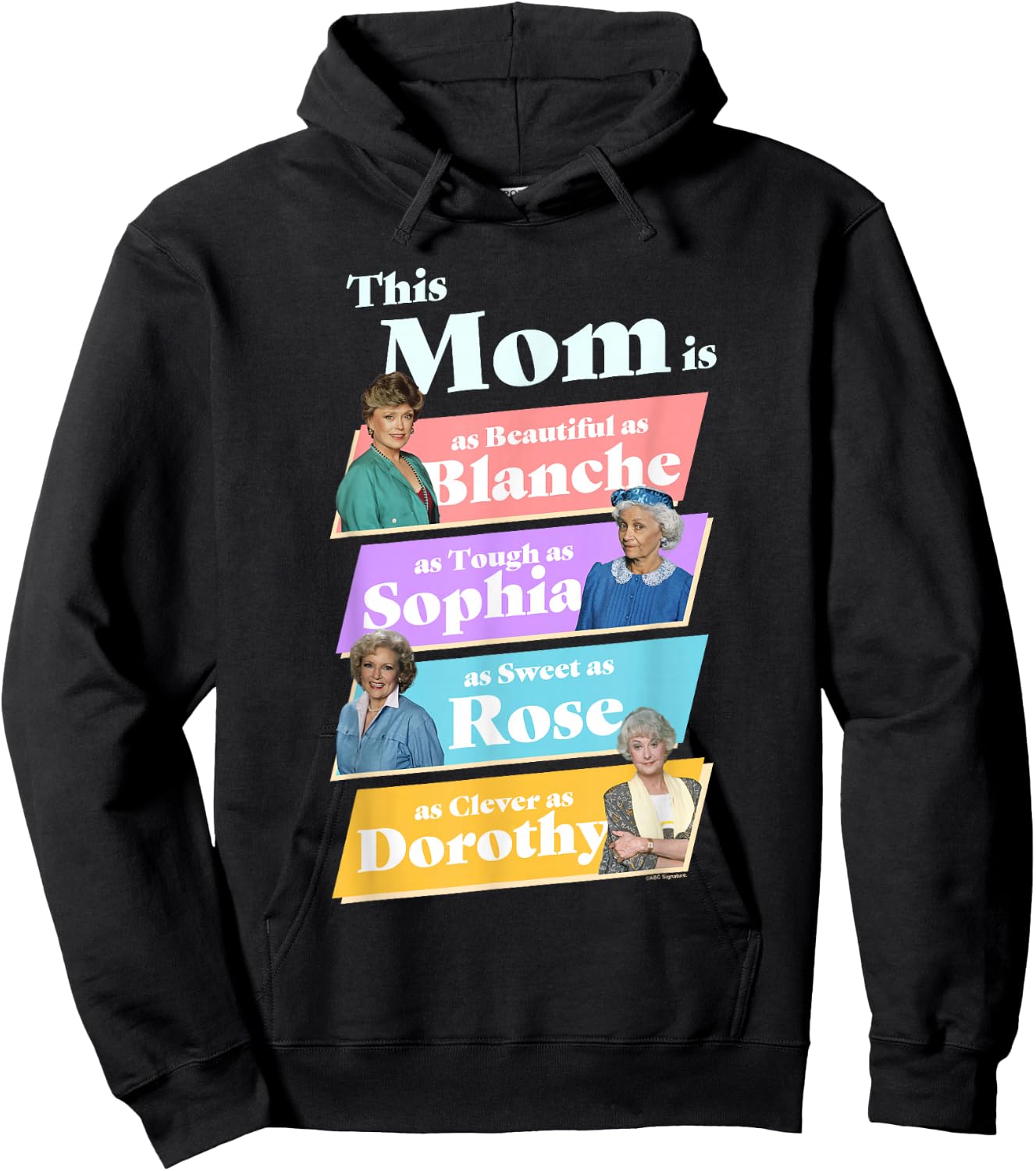The Golden Girls Mother's Day This Mom is Beautiful Hoodie - Hoodie | Black
