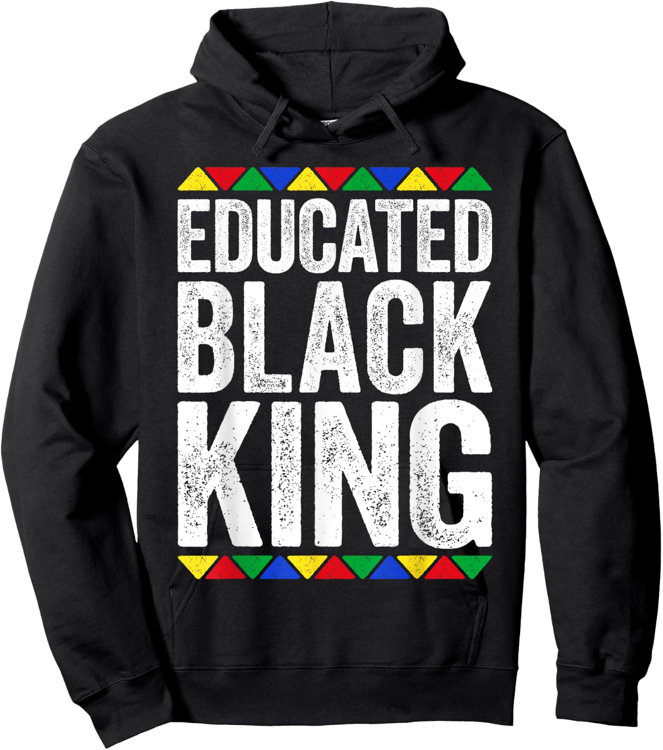 Educated Black King Shirt Black History Month Hoodie - Hoodie | Black
