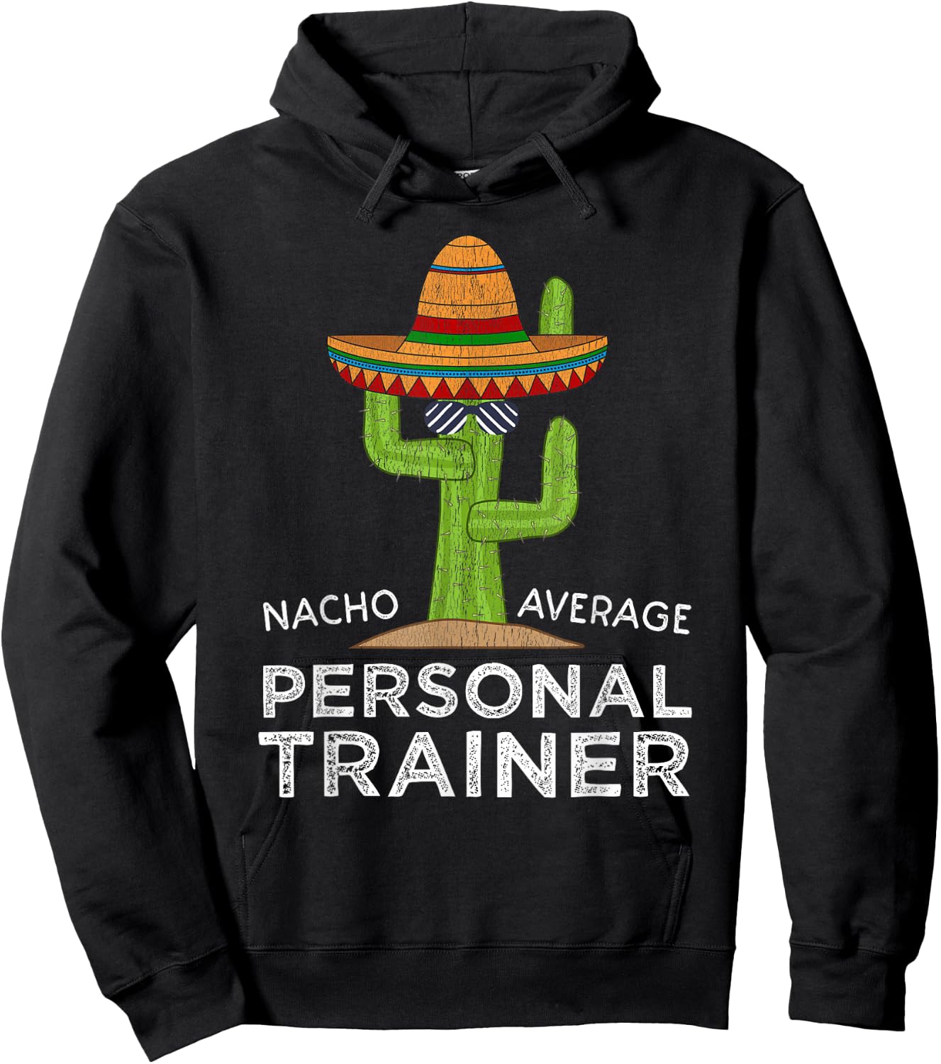 Fun Personal Training Saying | Funny Personal Trainer Hoodie - Hoodie | Black